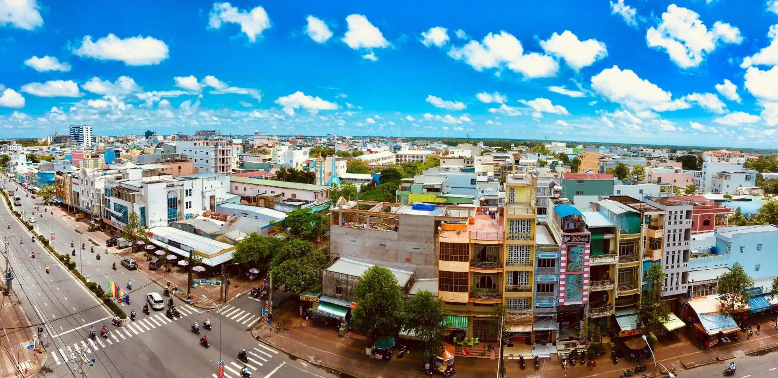 Bird's eye view in Phu Cuong Hotel Ca Mau Bird's eye view in Phu Cuong Hotel Ca Mau