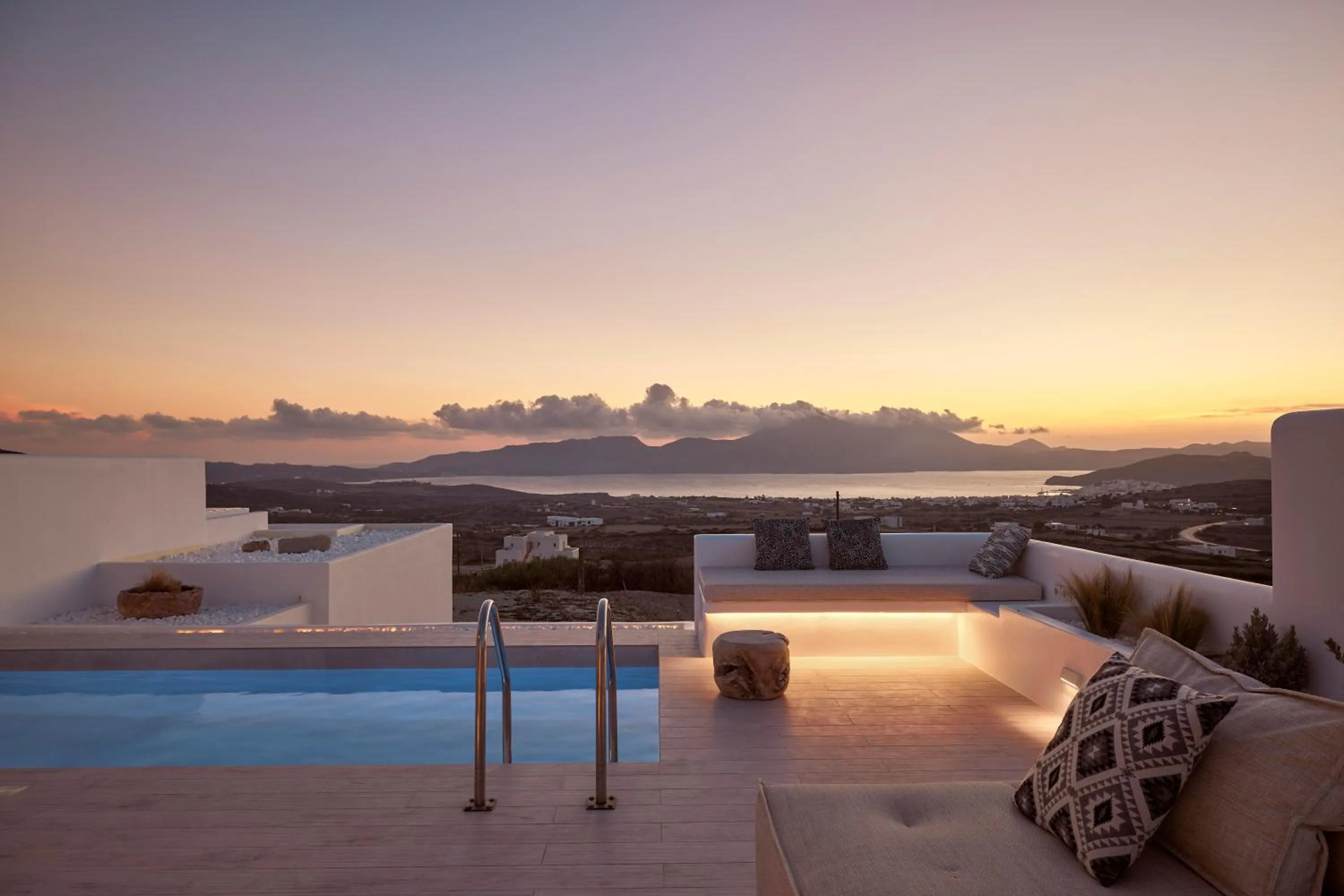 Balcony/Terrace in Villa Manikas Milos