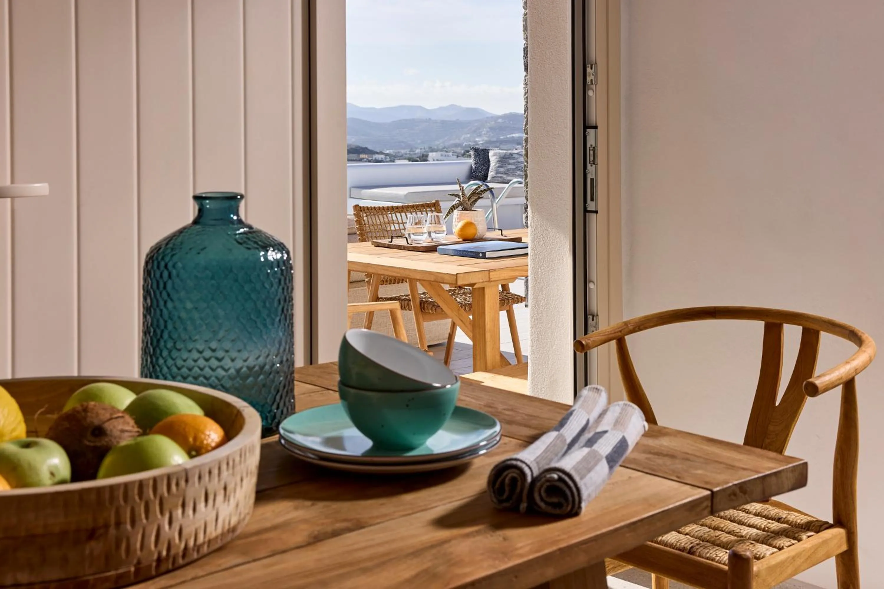 kitchen in Villa Manikas Milos
