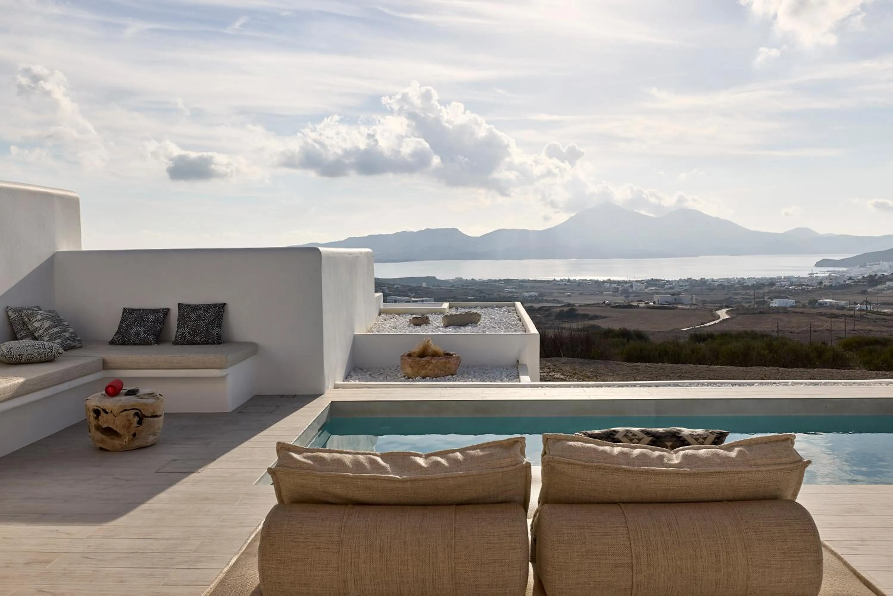 Balcony/Terrace in Villa Manikas Milos
