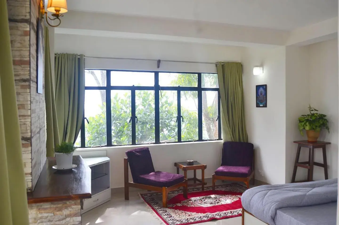 Living room in THE GINGKO EYRIE Living room in THE GINGKO EYRIE