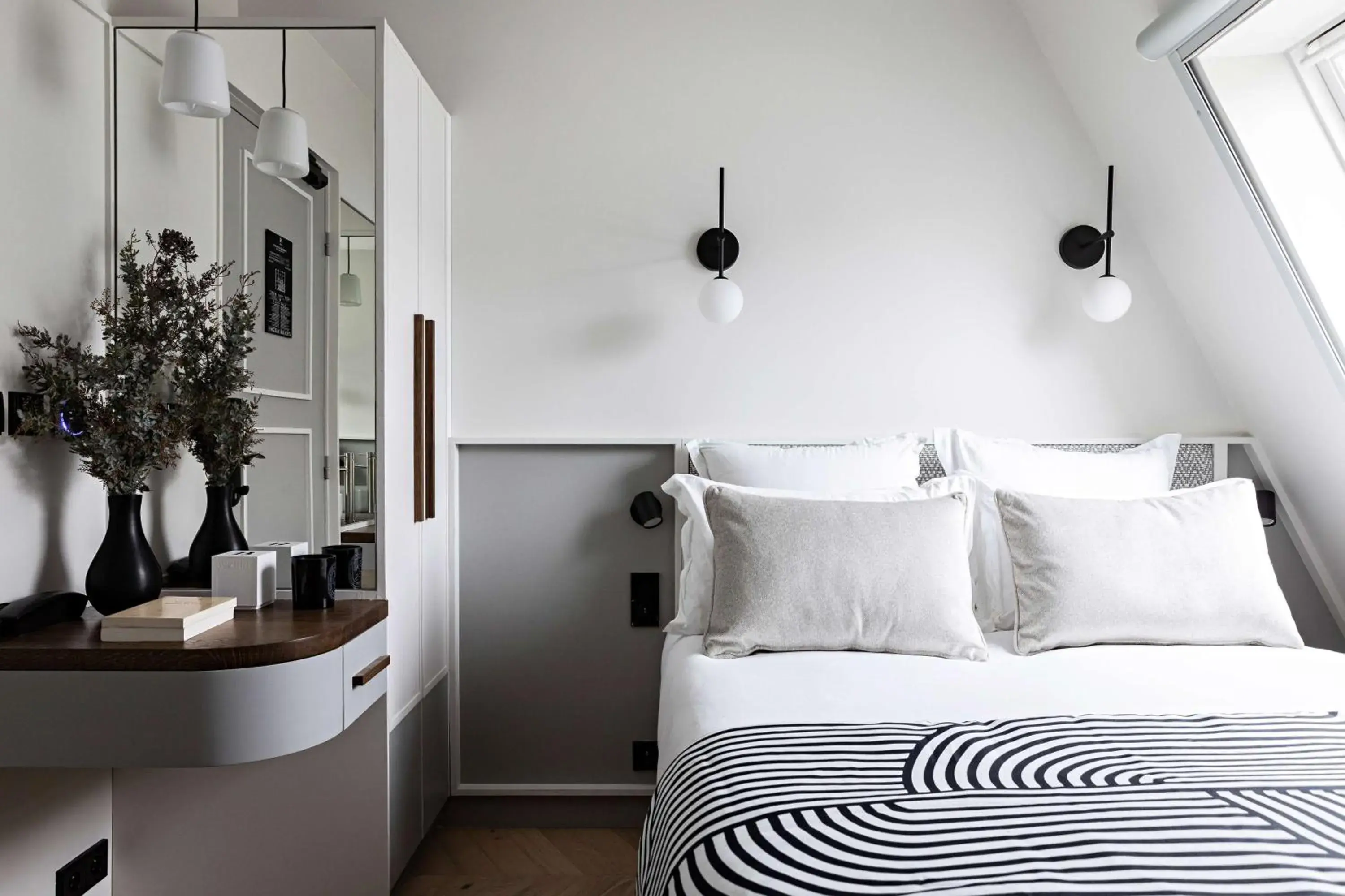 Bedroom, Bed in Best Western Premier The Blake Paris Gare Saint Lazare Bedroom, Bed in Best Western Premier The Blake Paris Gare Saint Lazare