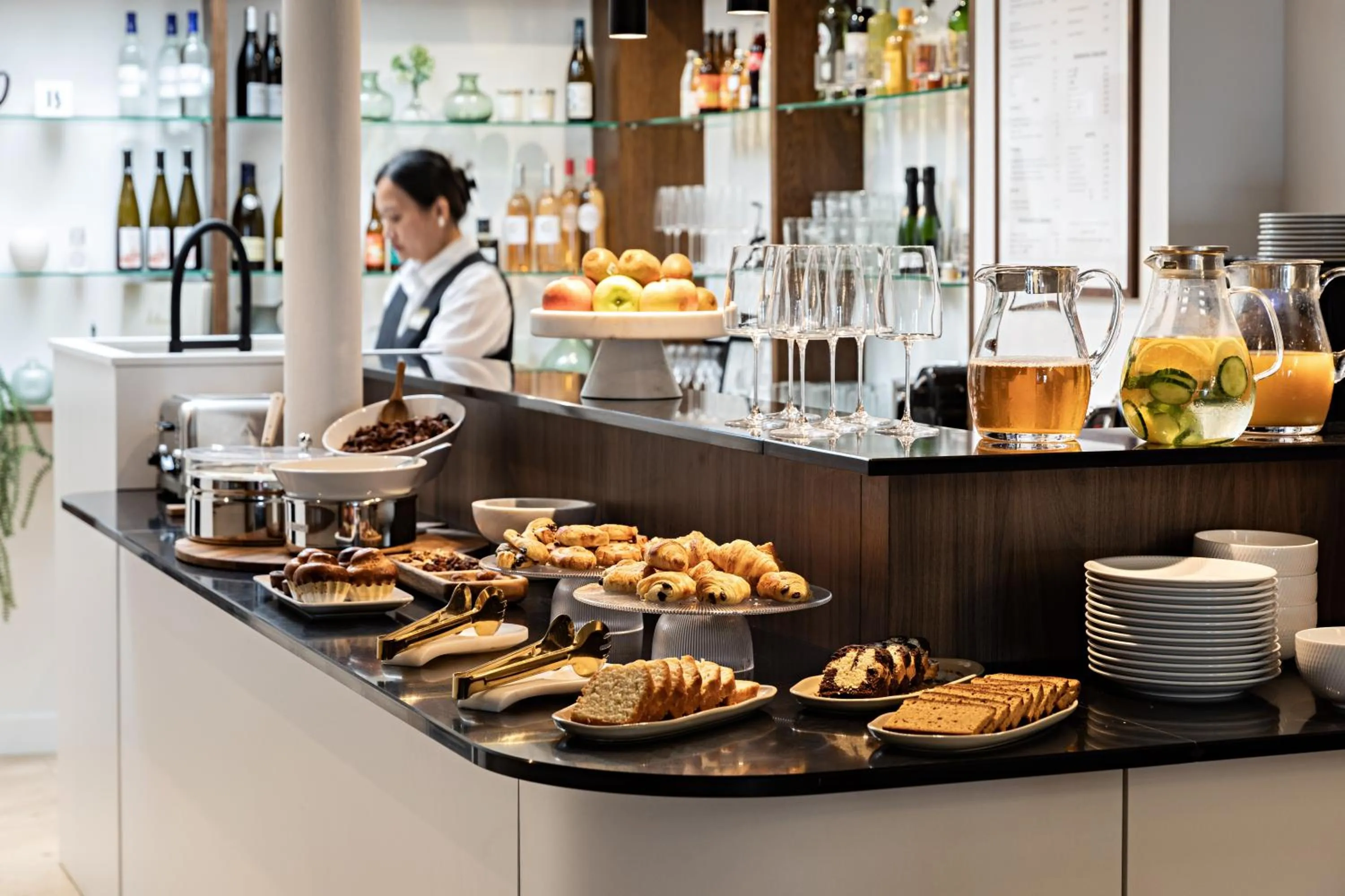 Buffet breakfast in Best Western Premier The Blake Paris Gare Saint Lazare