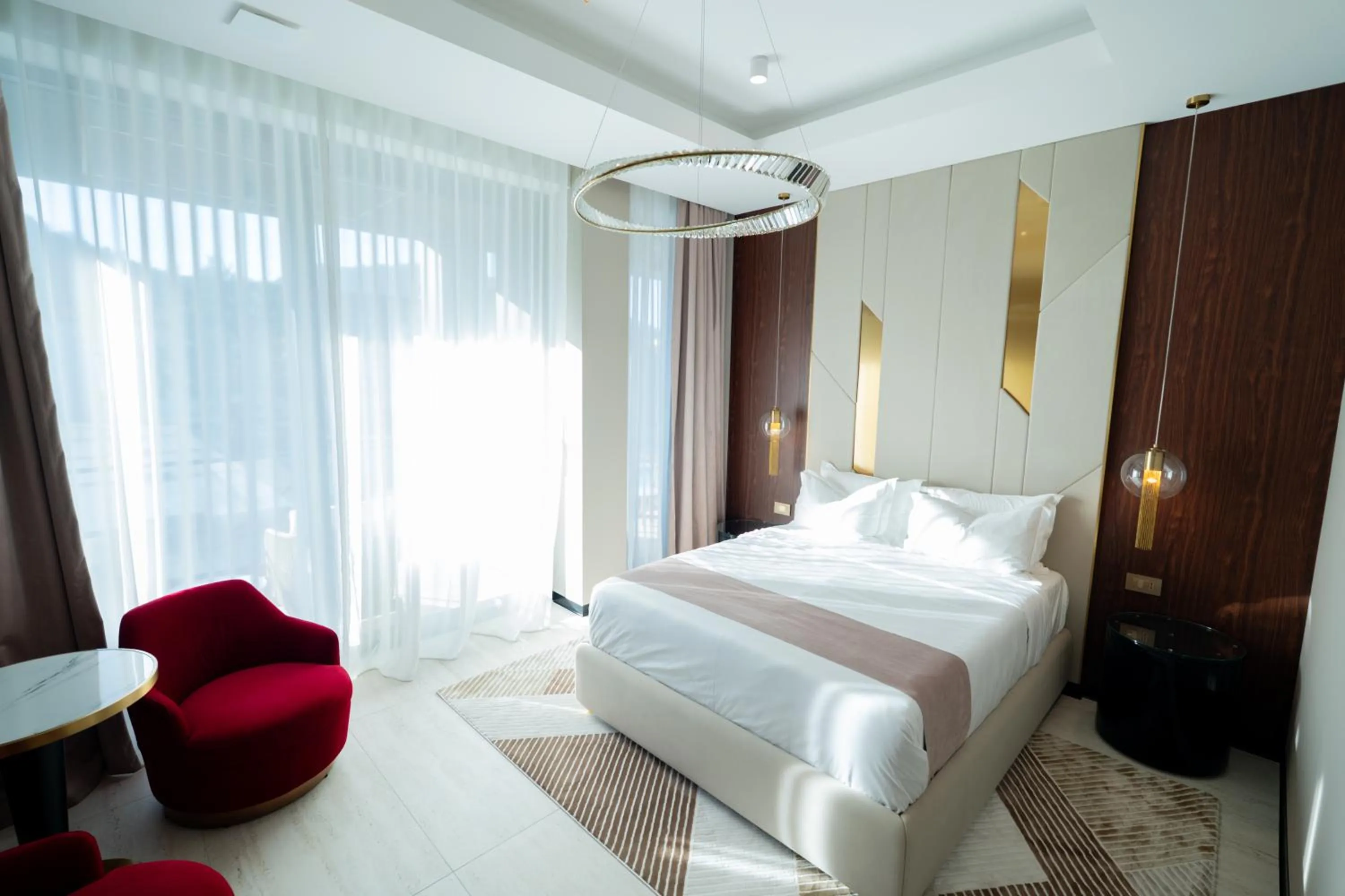 Bed in Hotel Gabriela