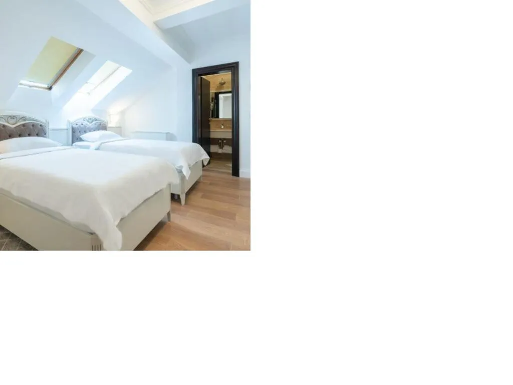 Bed in Hotel Gabriela