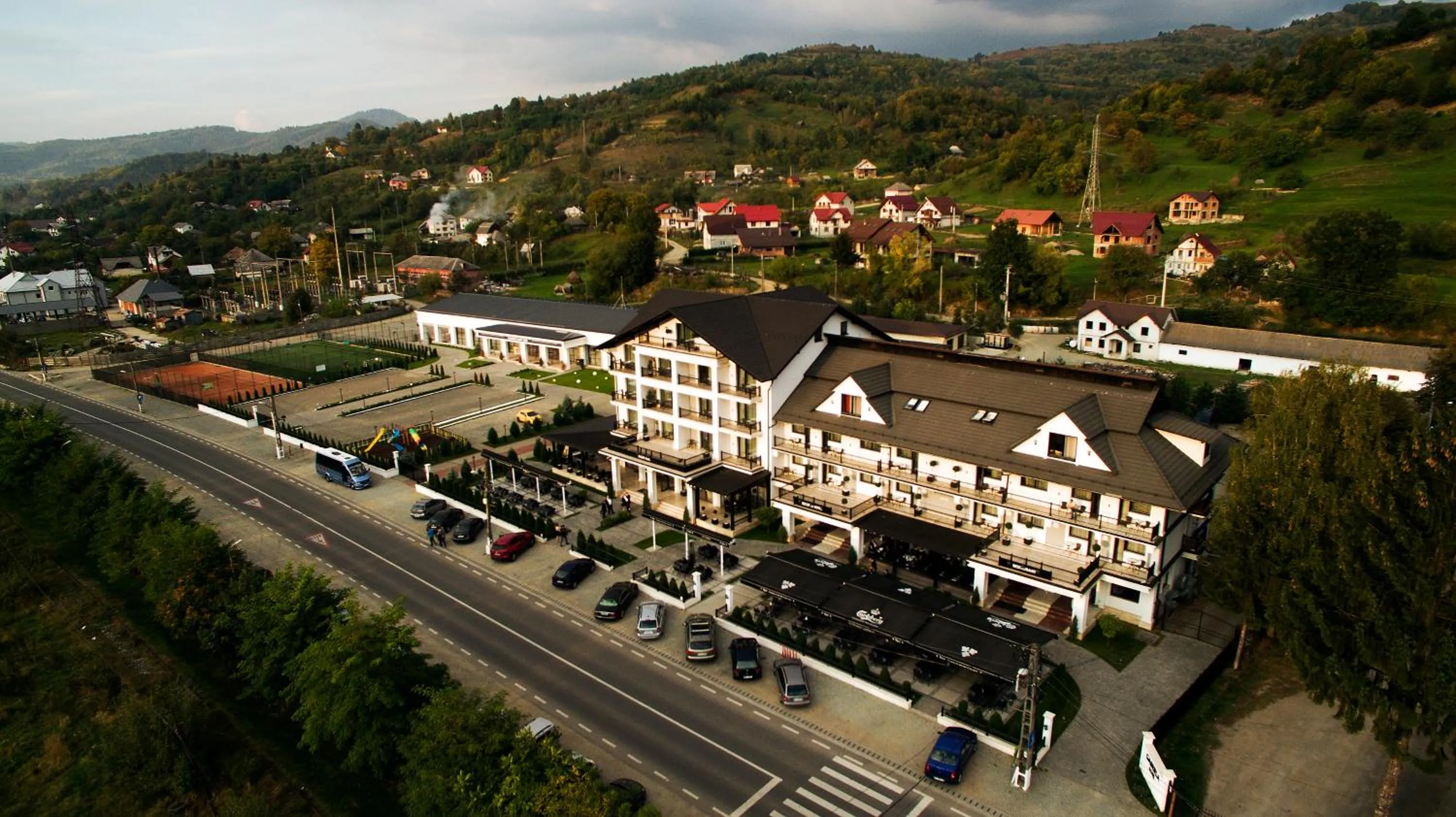 Text overlay in Hotel Gabriela