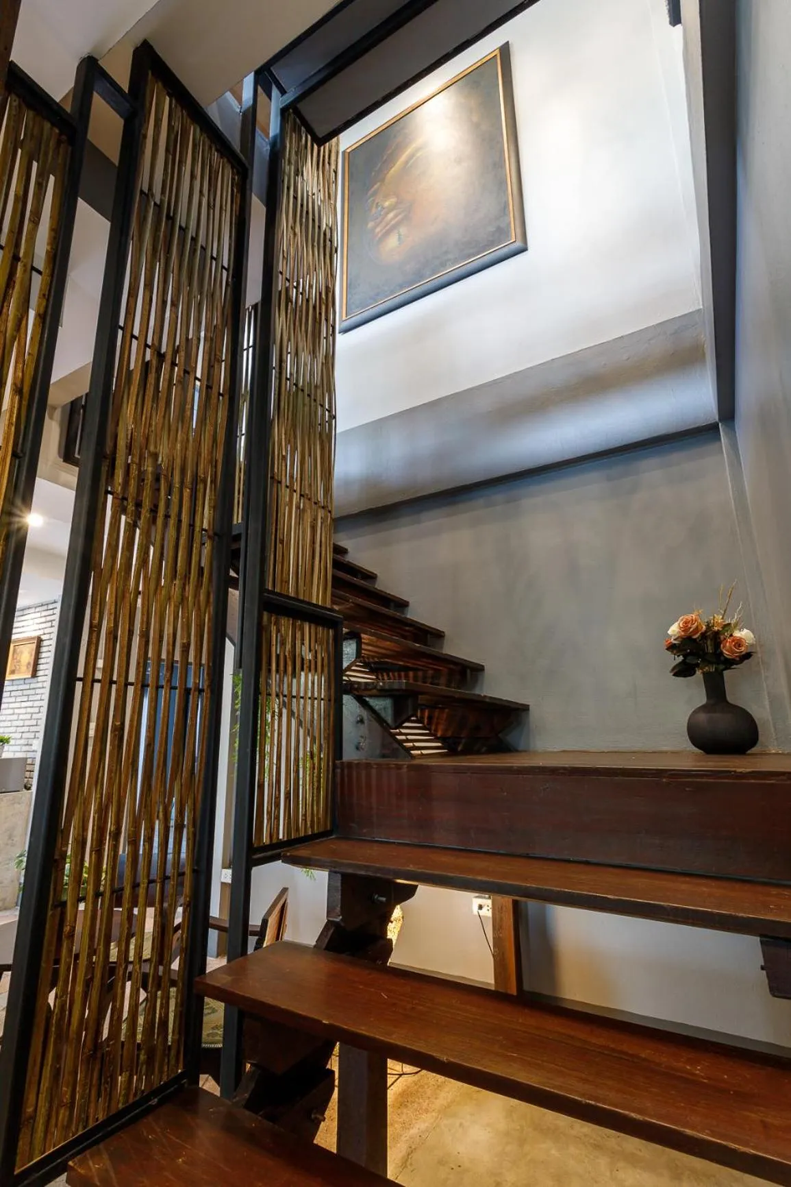 Decorative detail in Hostel One Art and Gallery