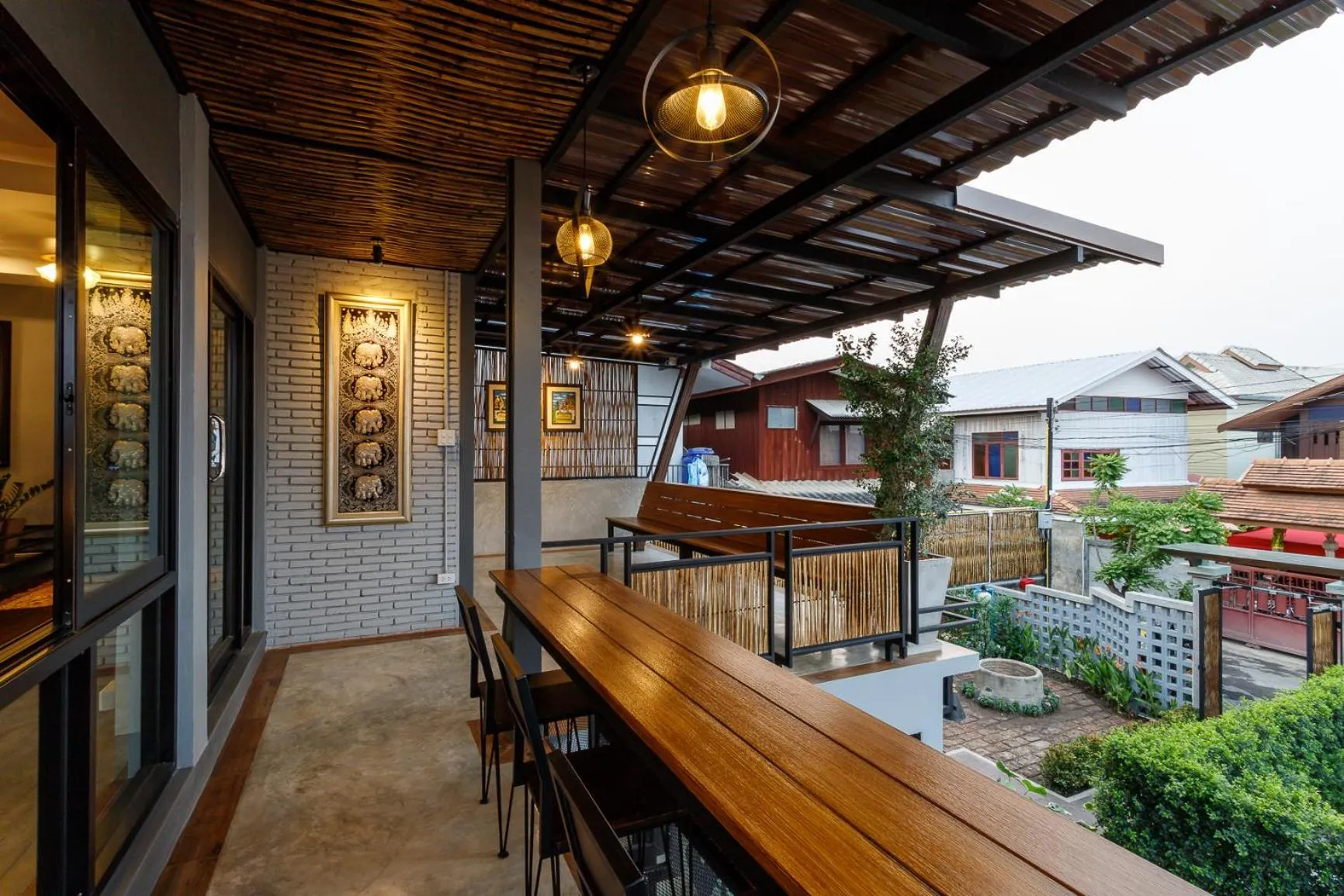 Balcony/Terrace in Hostel One Art and Gallery