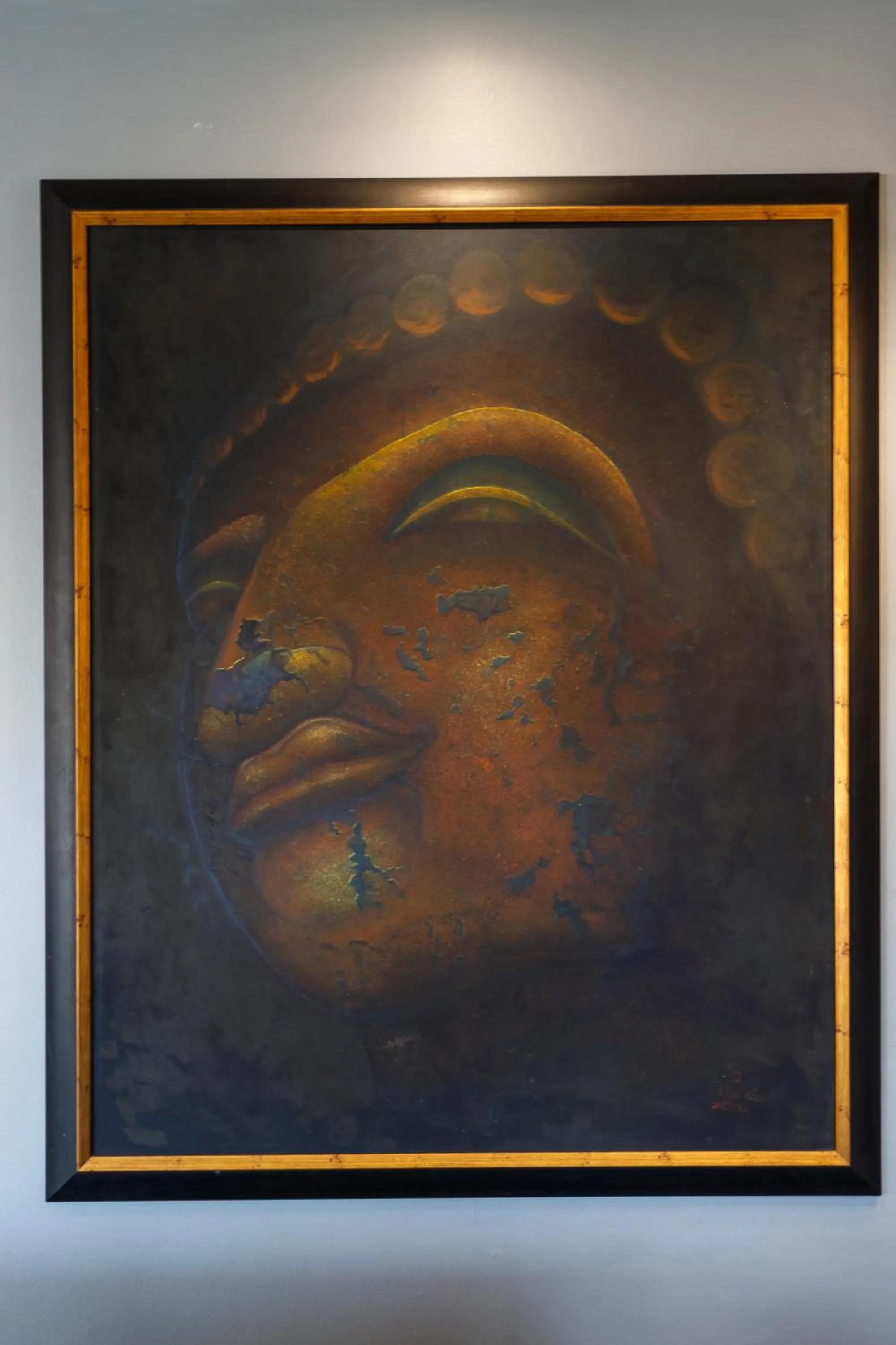 Decorative detail in Hostel One Art and Gallery