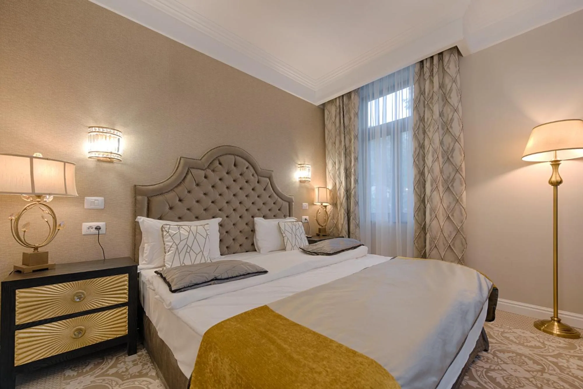 Bed in Hotel Versay