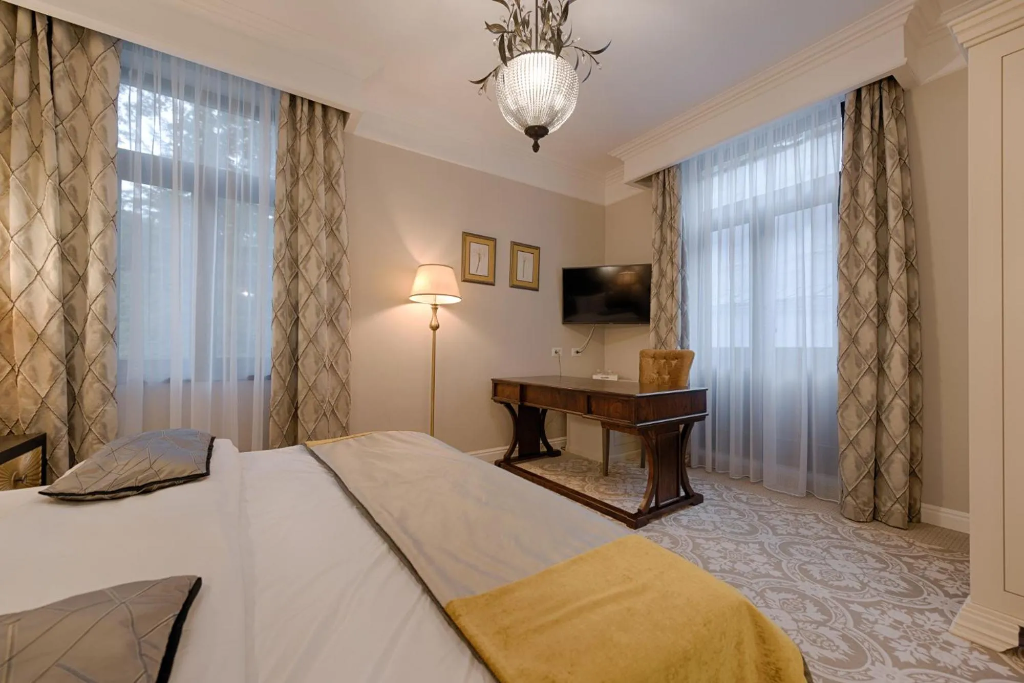 Bed in Hotel Versay
