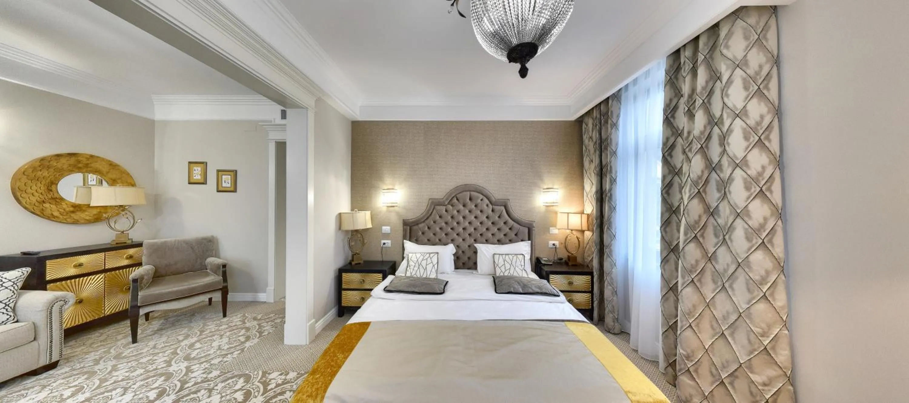 Bed in Hotel Versay