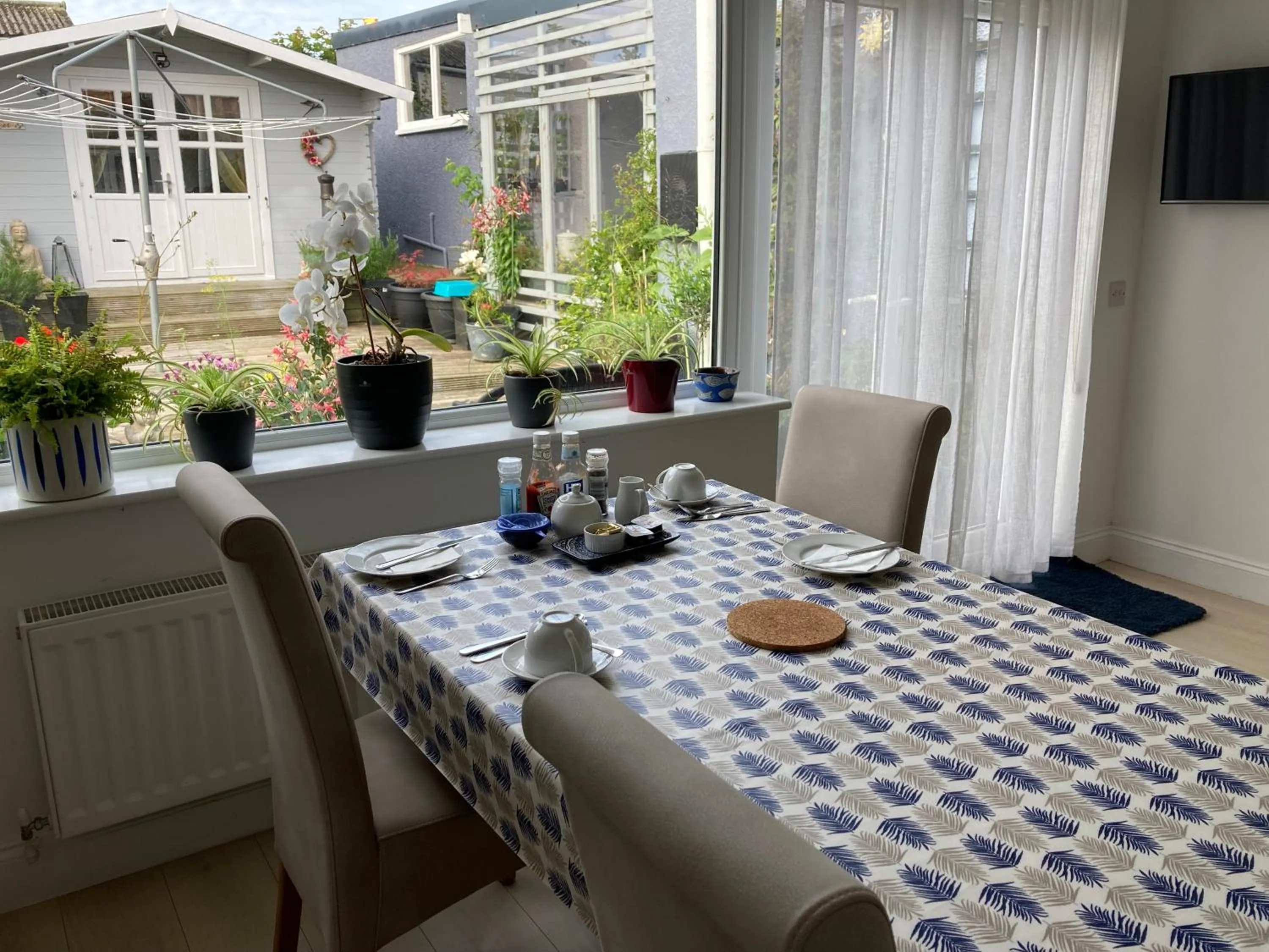 Garden view in Hillcrest Bed & Breakfast