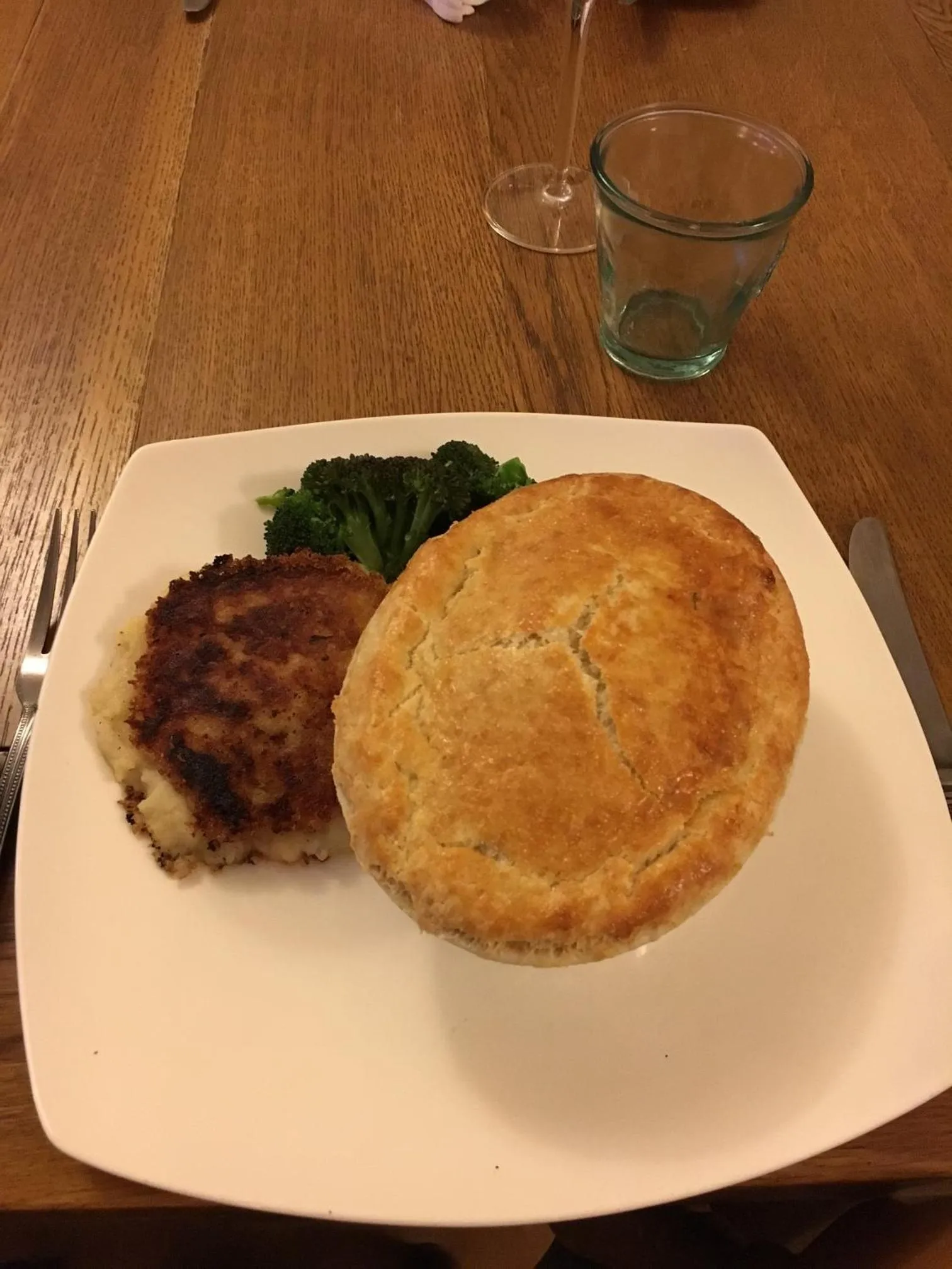 Food close-up in The Clytha Arms