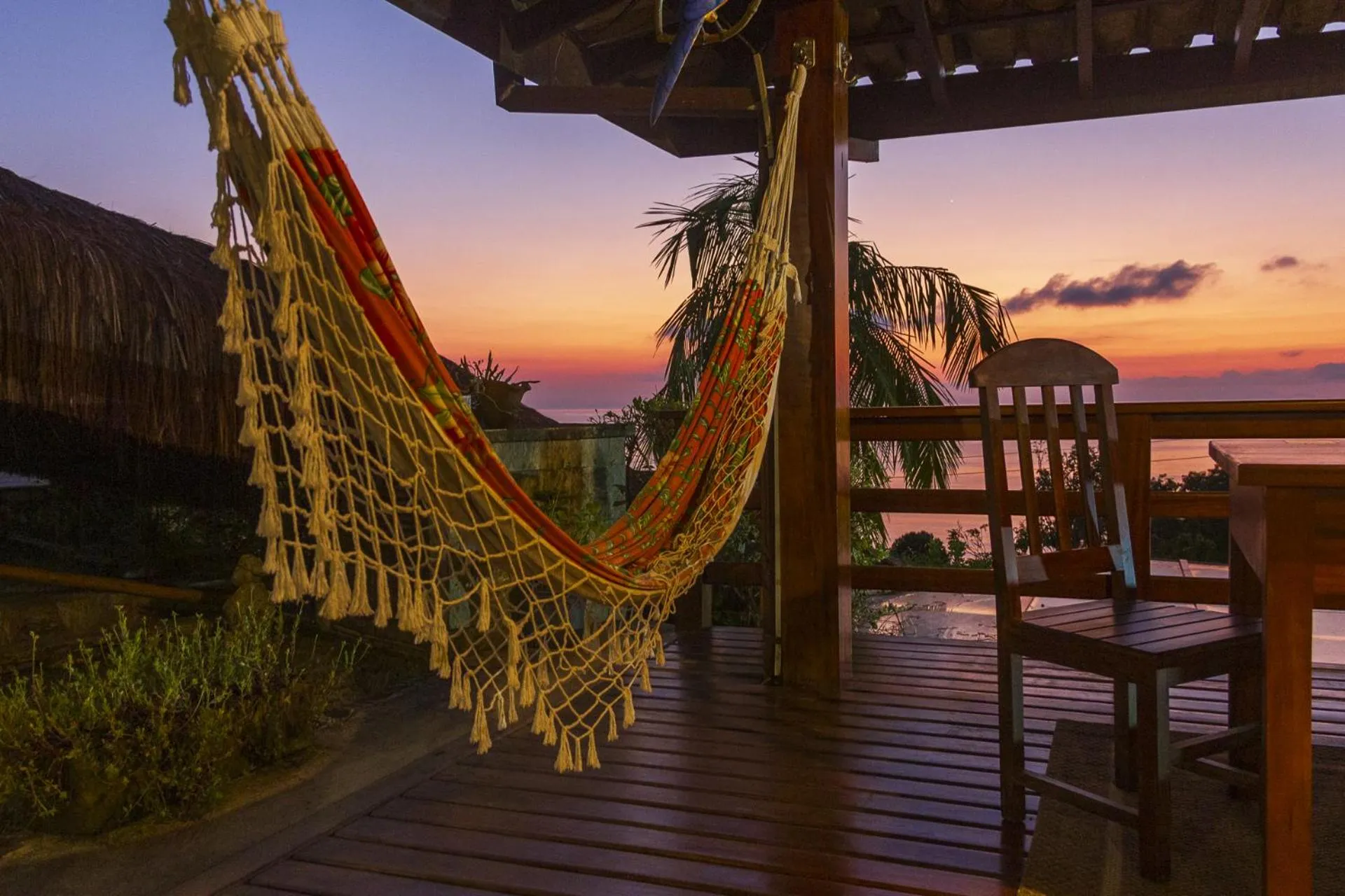 Patio in Pousada Recanto de Paraty