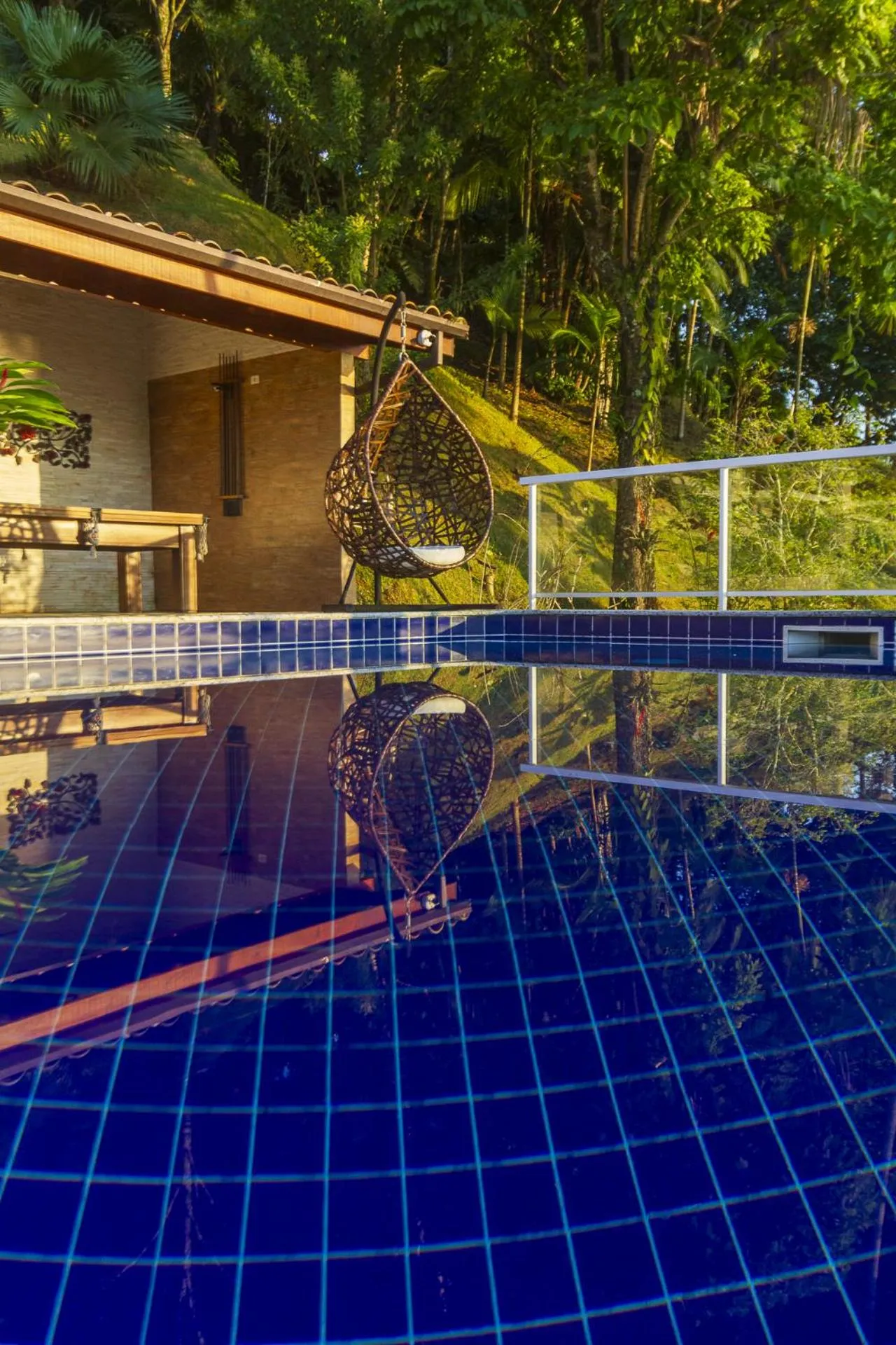 Swimming pool in Pousada Recanto de Paraty