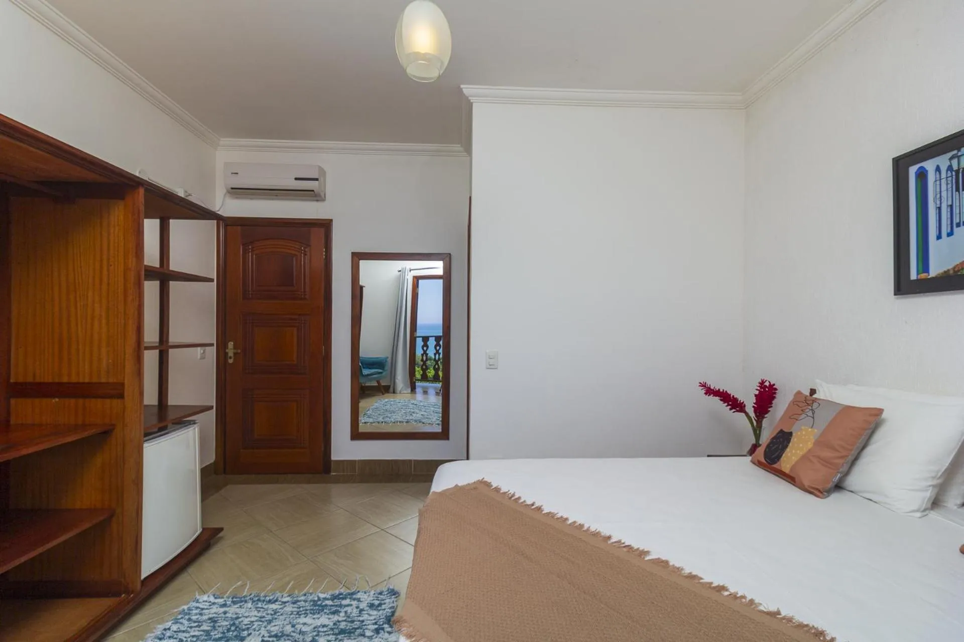 Photo of the whole room, Bed in Pousada Recanto de Paraty