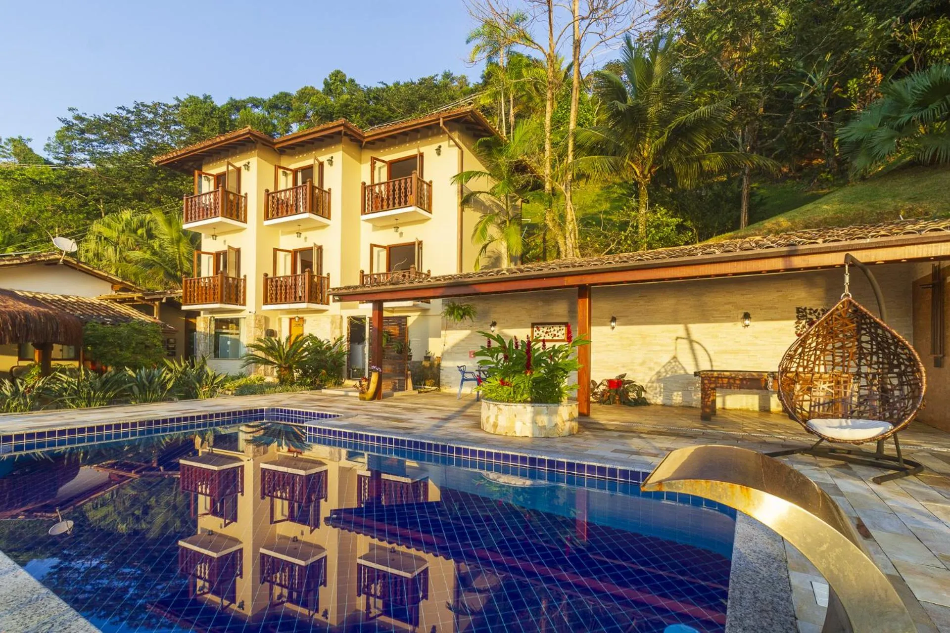 Property building in Pousada Recanto de Paraty