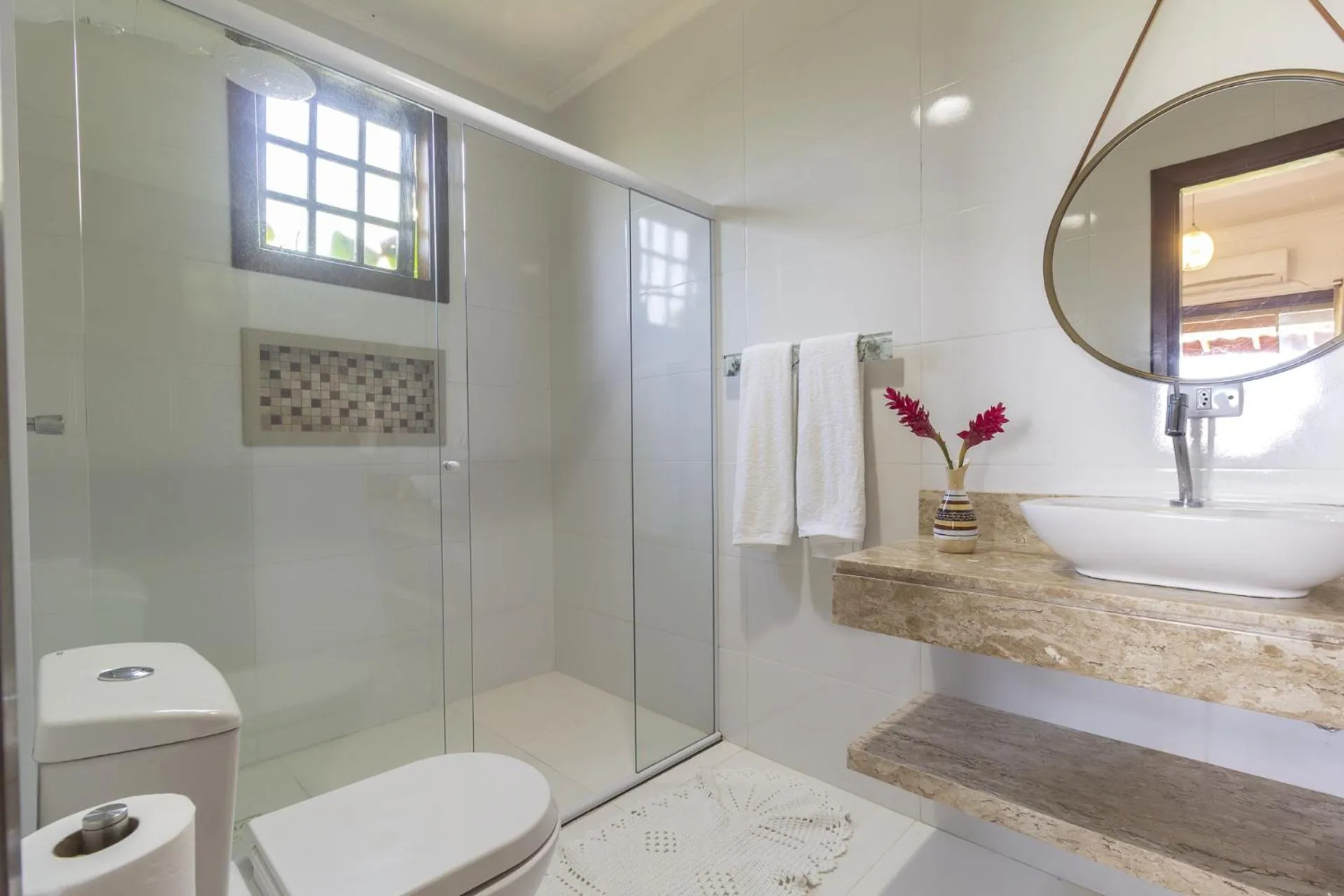 Bathroom in Pousada Recanto de Paraty