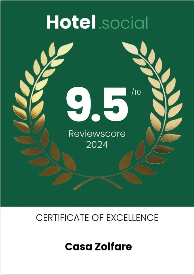 Certificate/Award in Holiday Home Zolfare