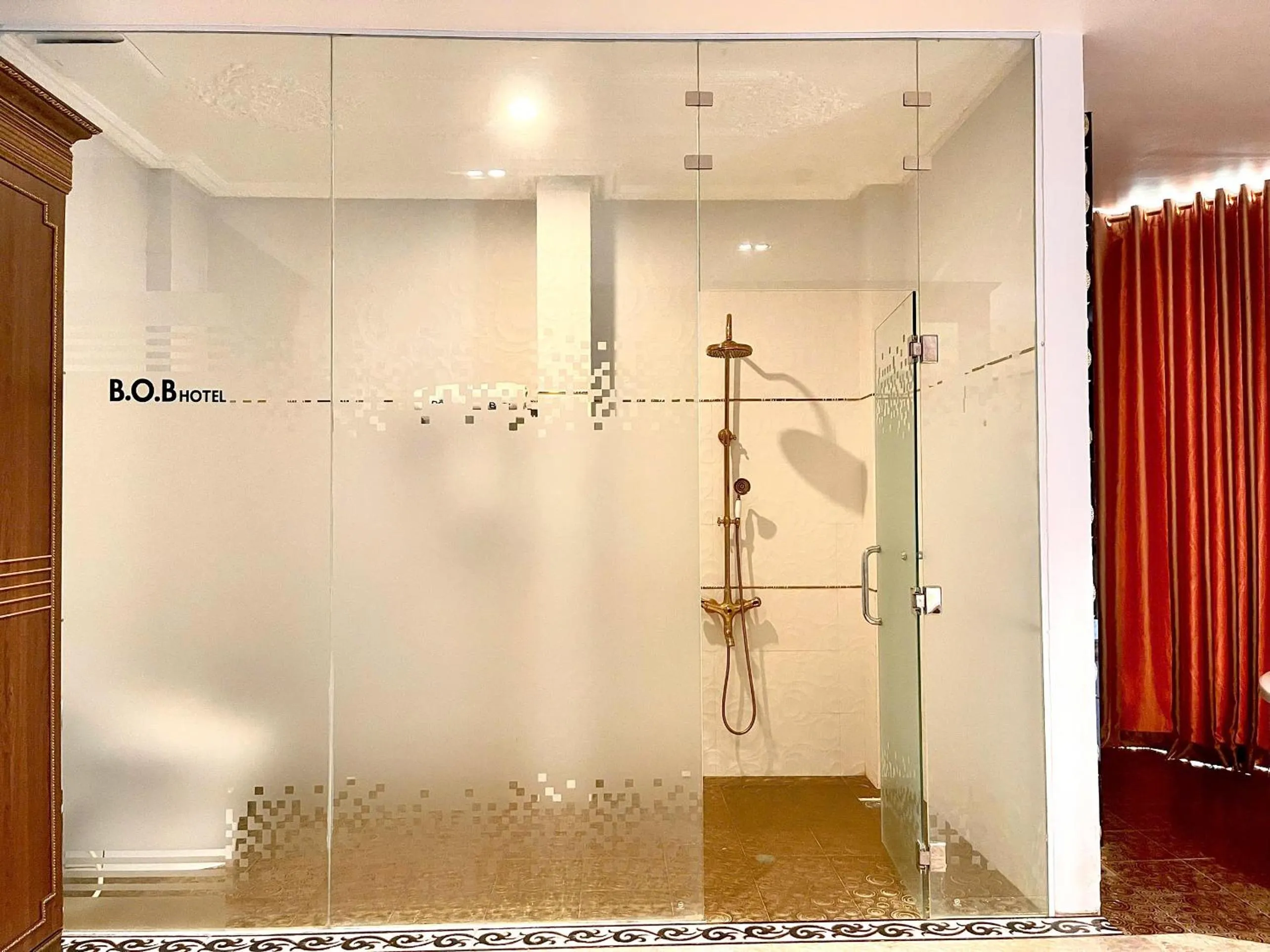 Bathroom in B.O.B Hotel