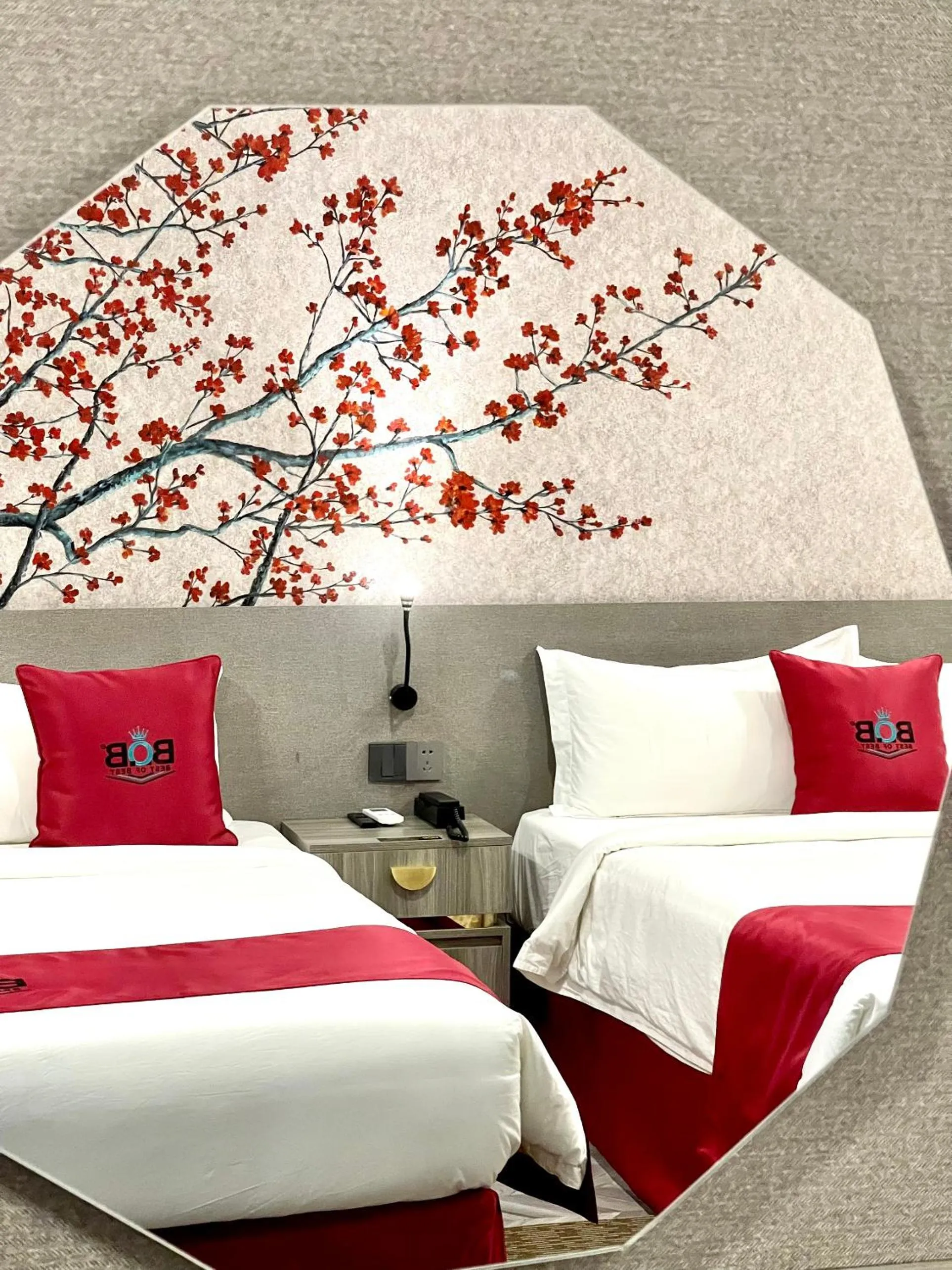 Bedroom, Bed in B.O.B Hotel