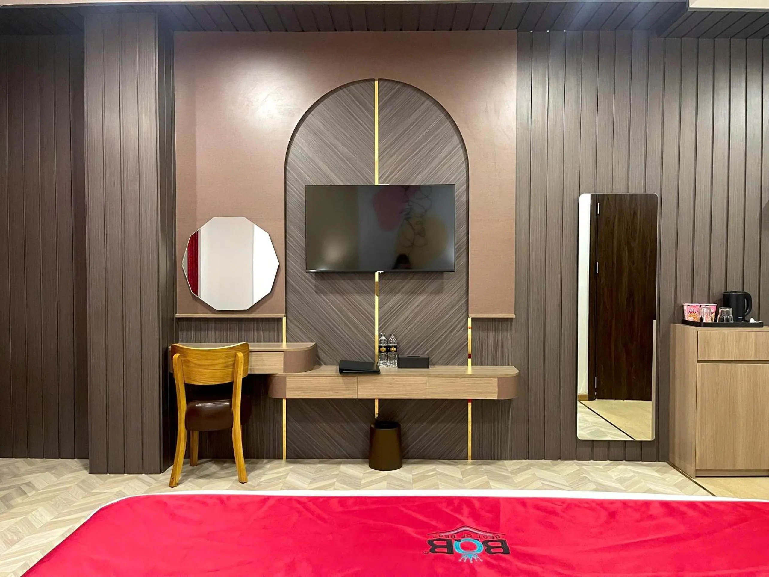 Bedroom in B.O.B Hotel