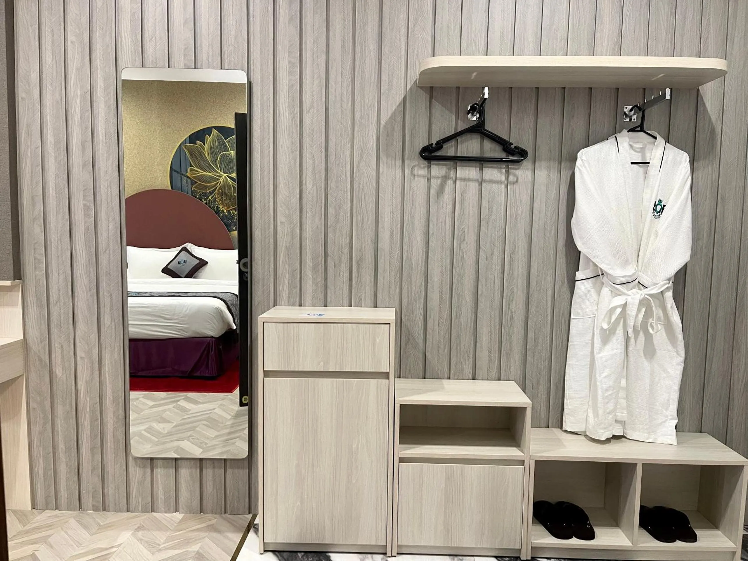 Bedroom in B.O.B Hotel