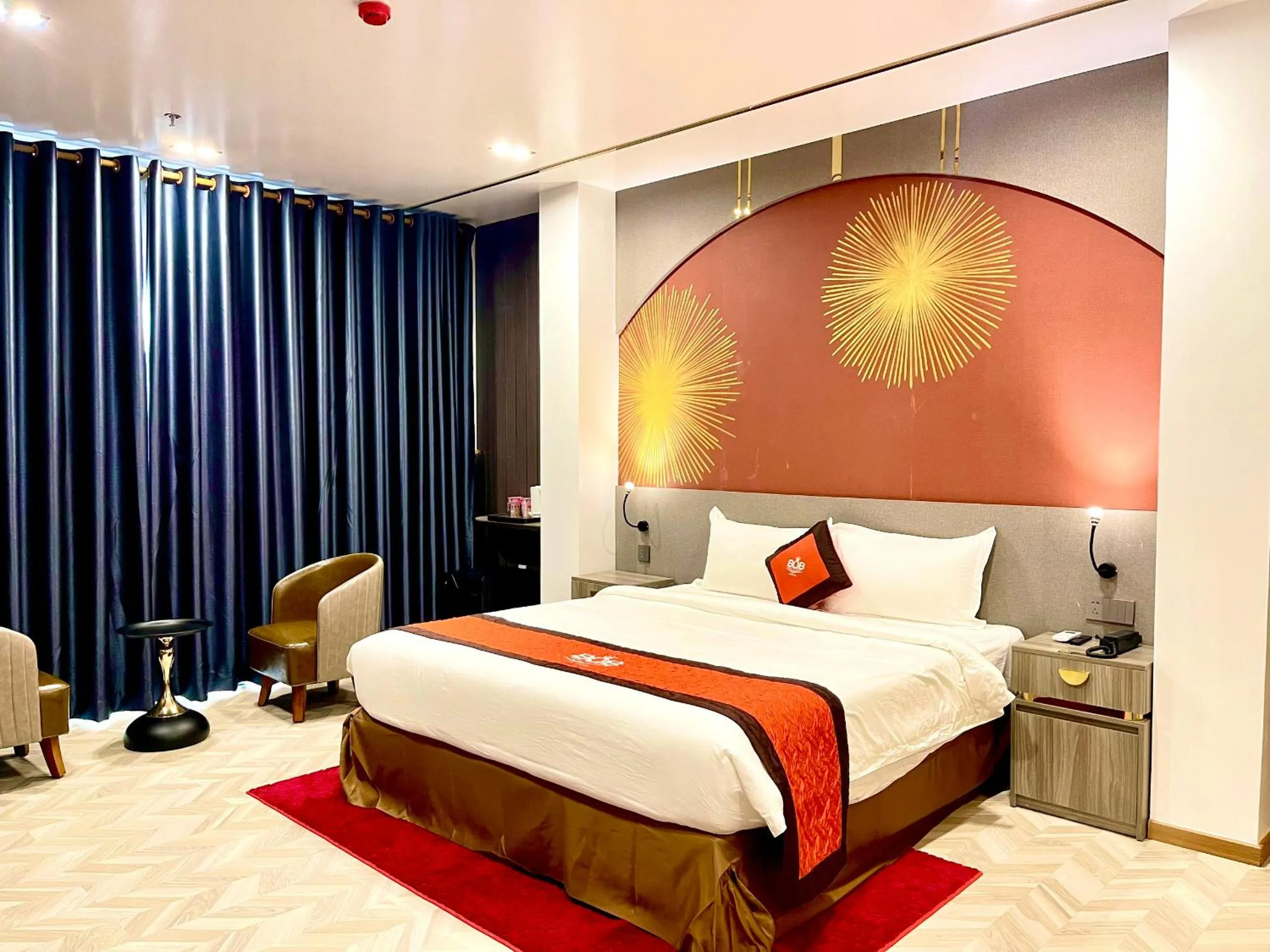 Bedroom, Bed in B.O.B Hotel