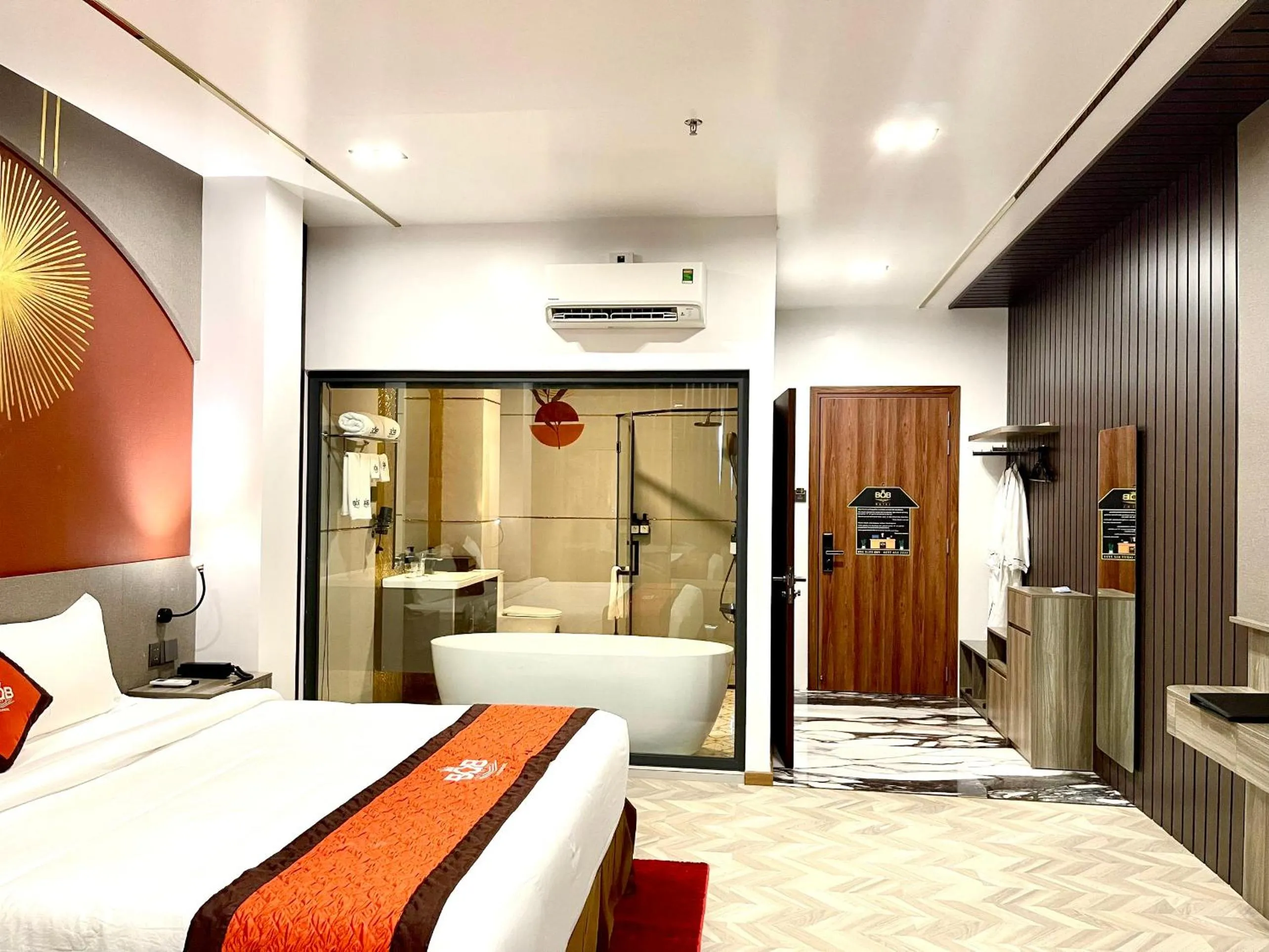 Bedroom, Bed in B.O.B Hotel