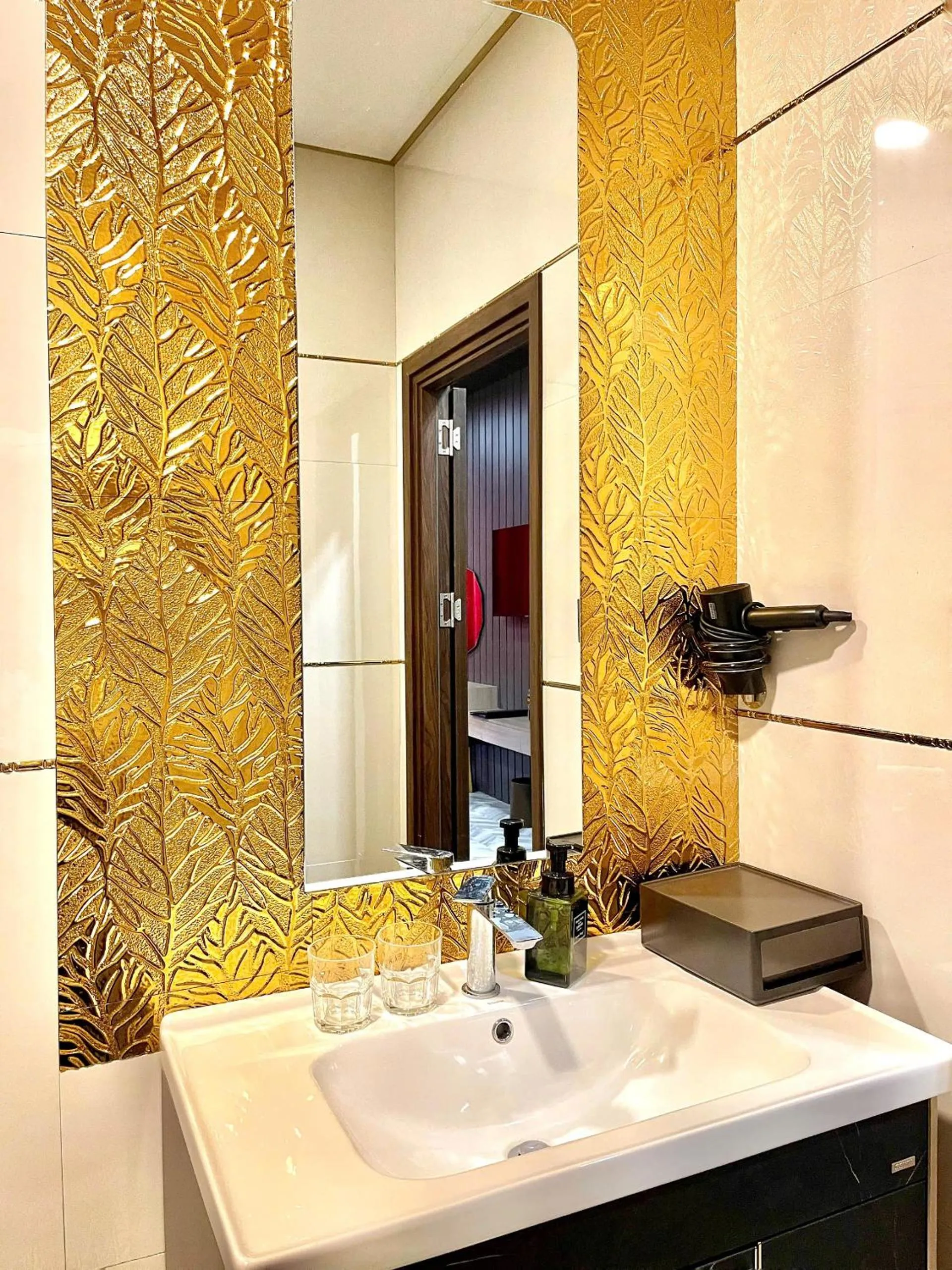 Bathroom in B.O.B Hotel