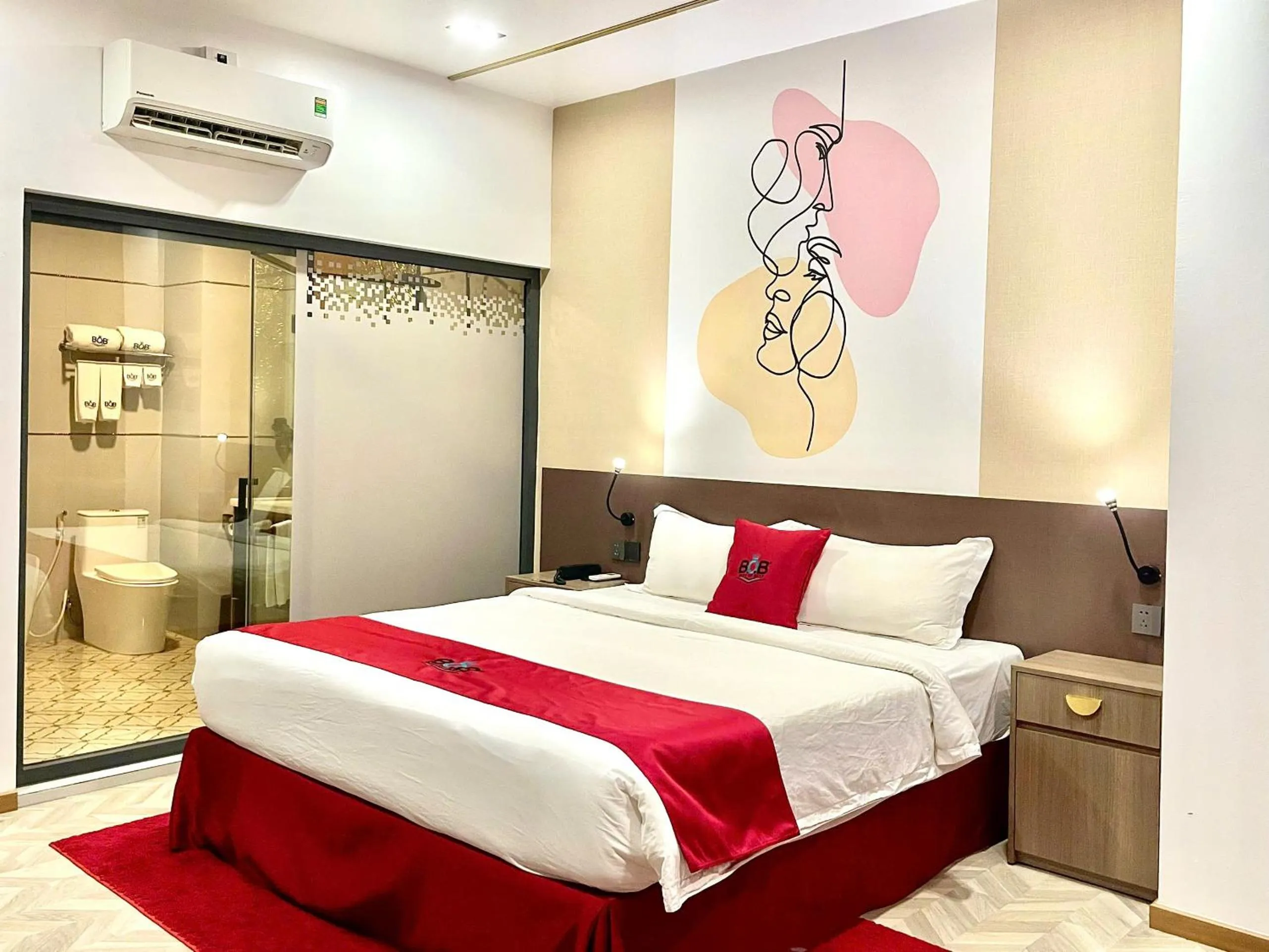 Bedroom, Bed in B.O.B Hotel