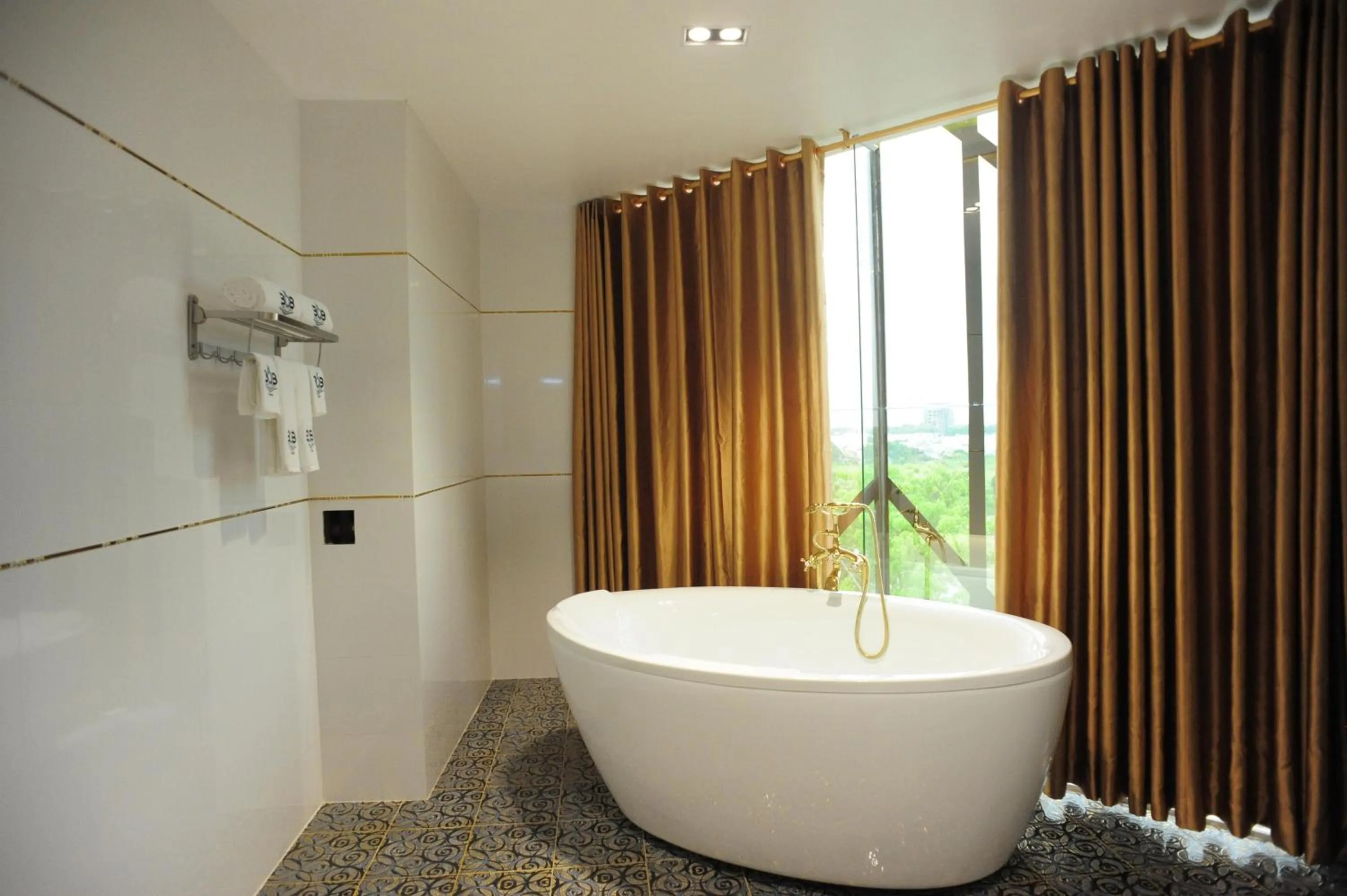 Bathroom in B.O.B Hotel