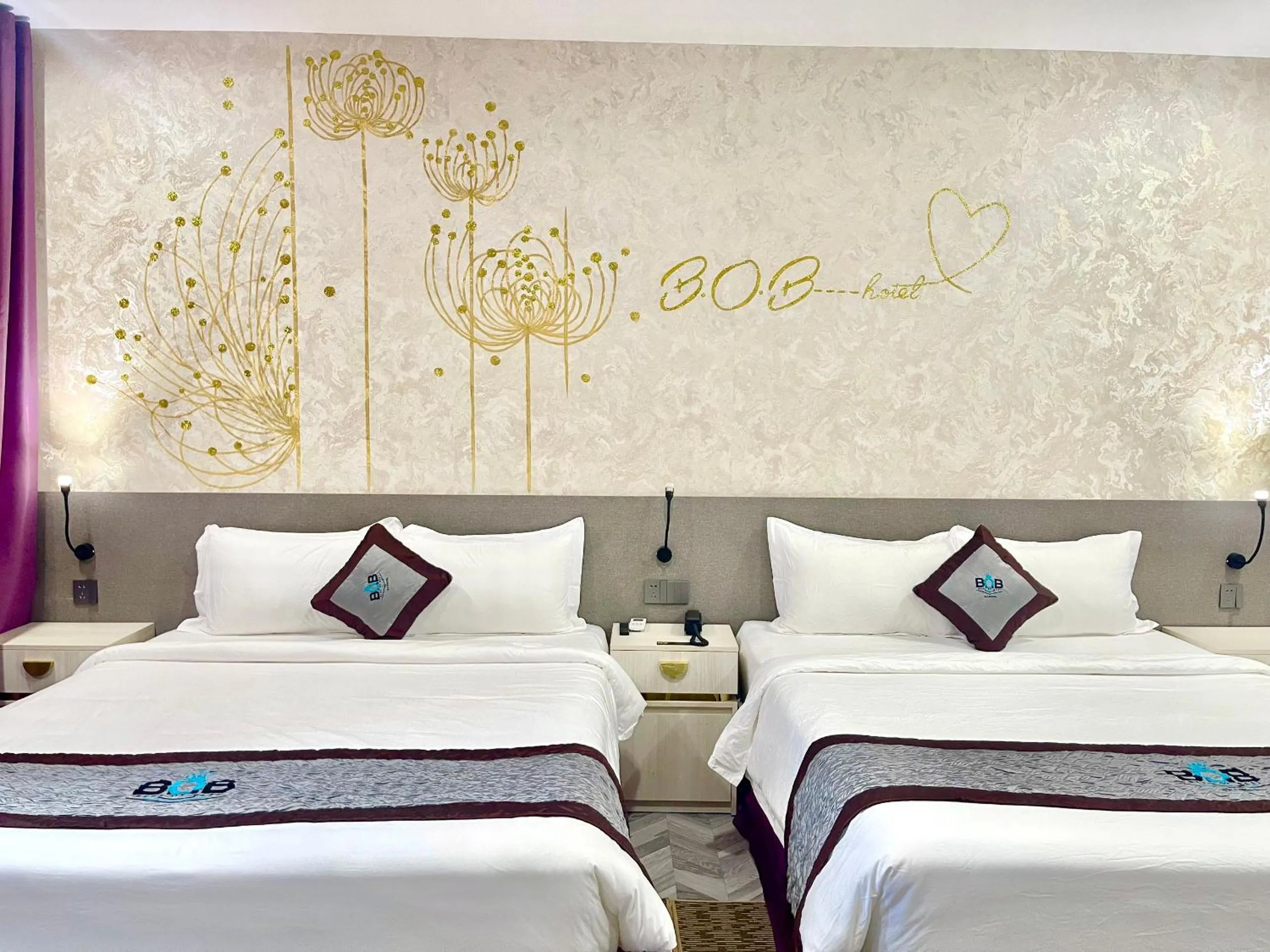 Bedroom, Bed in B.O.B Hotel