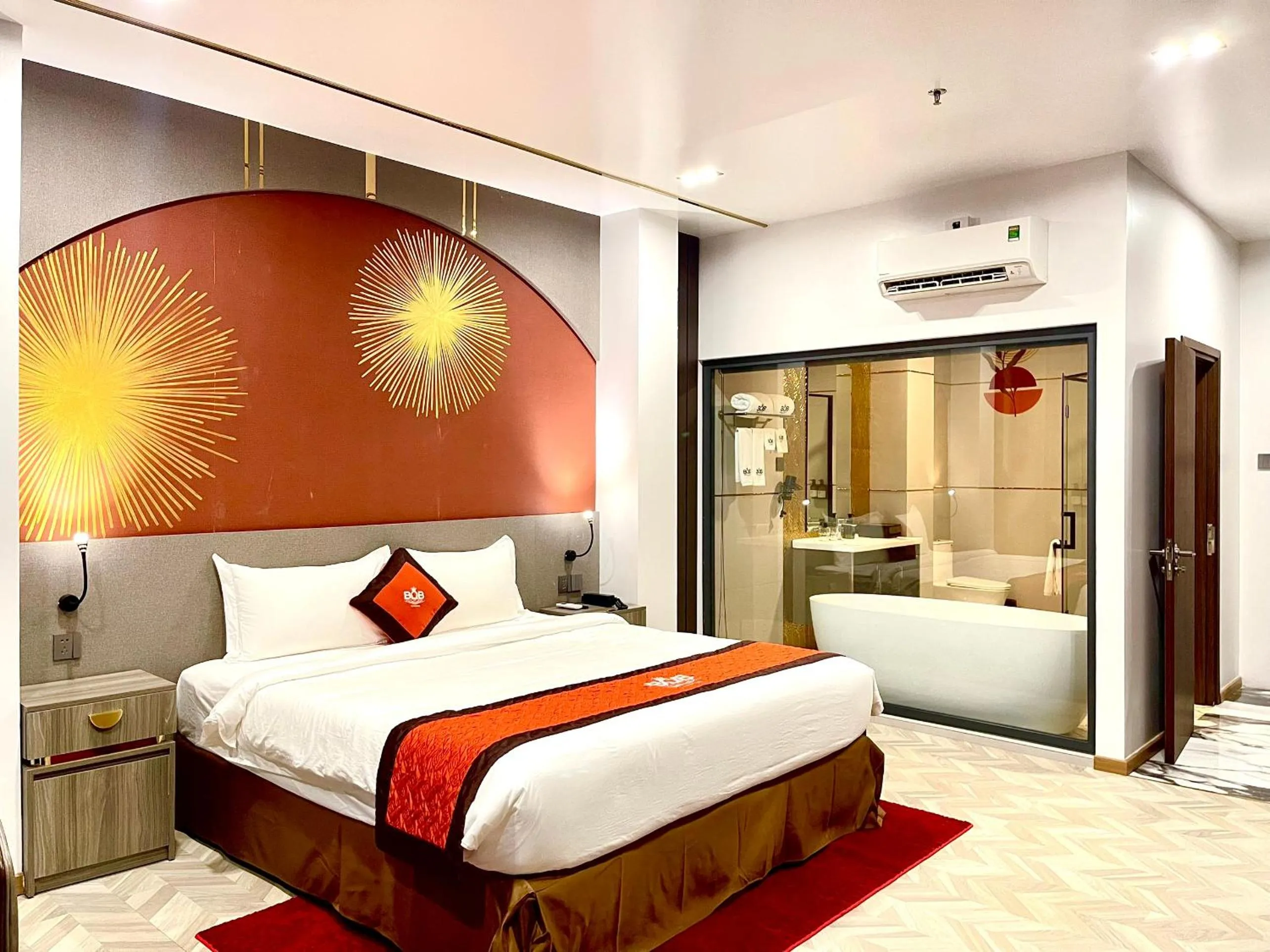 Bedroom, Bed in B.O.B Hotel