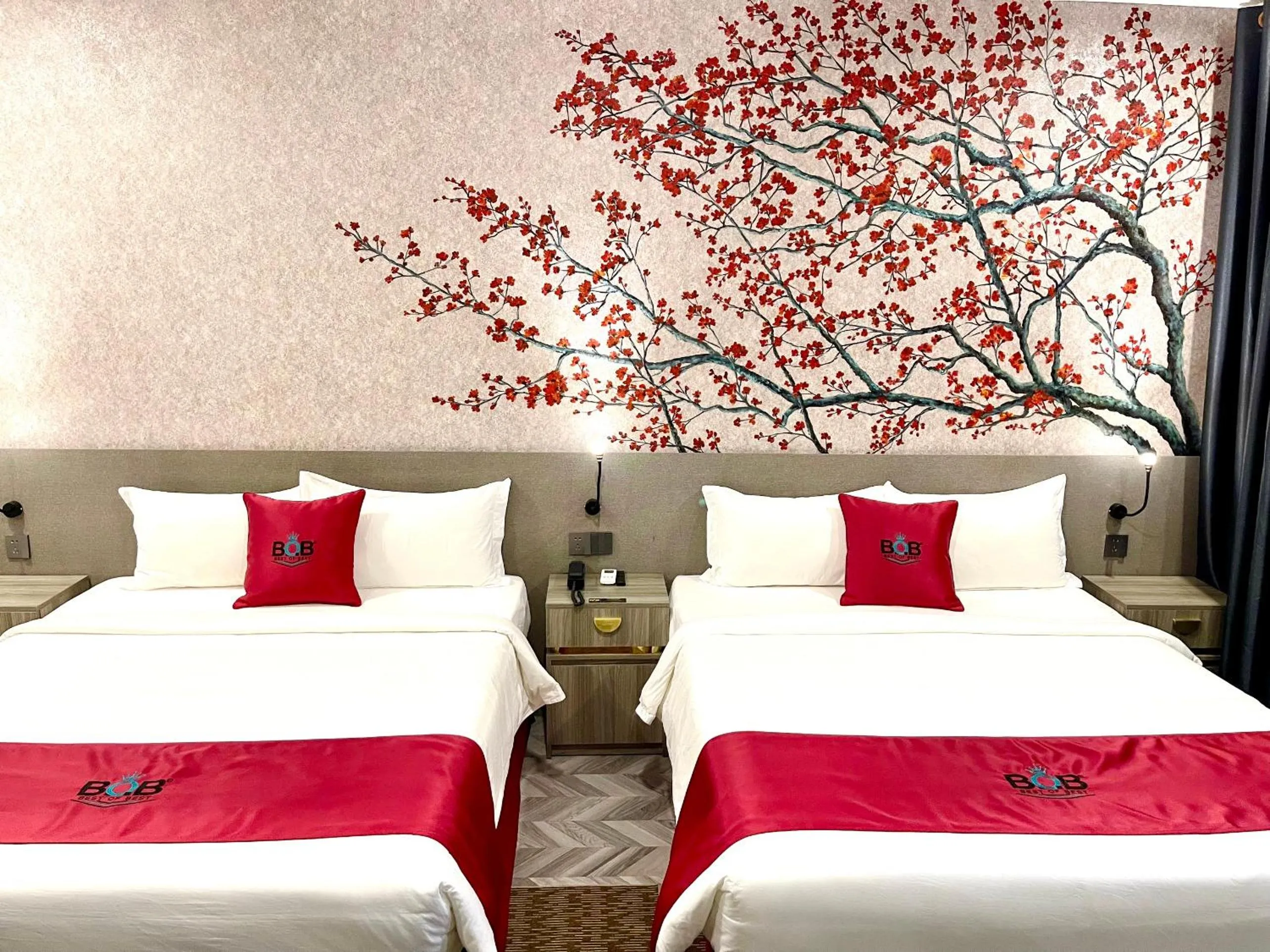 Bedroom, Bed in B.O.B Hotel