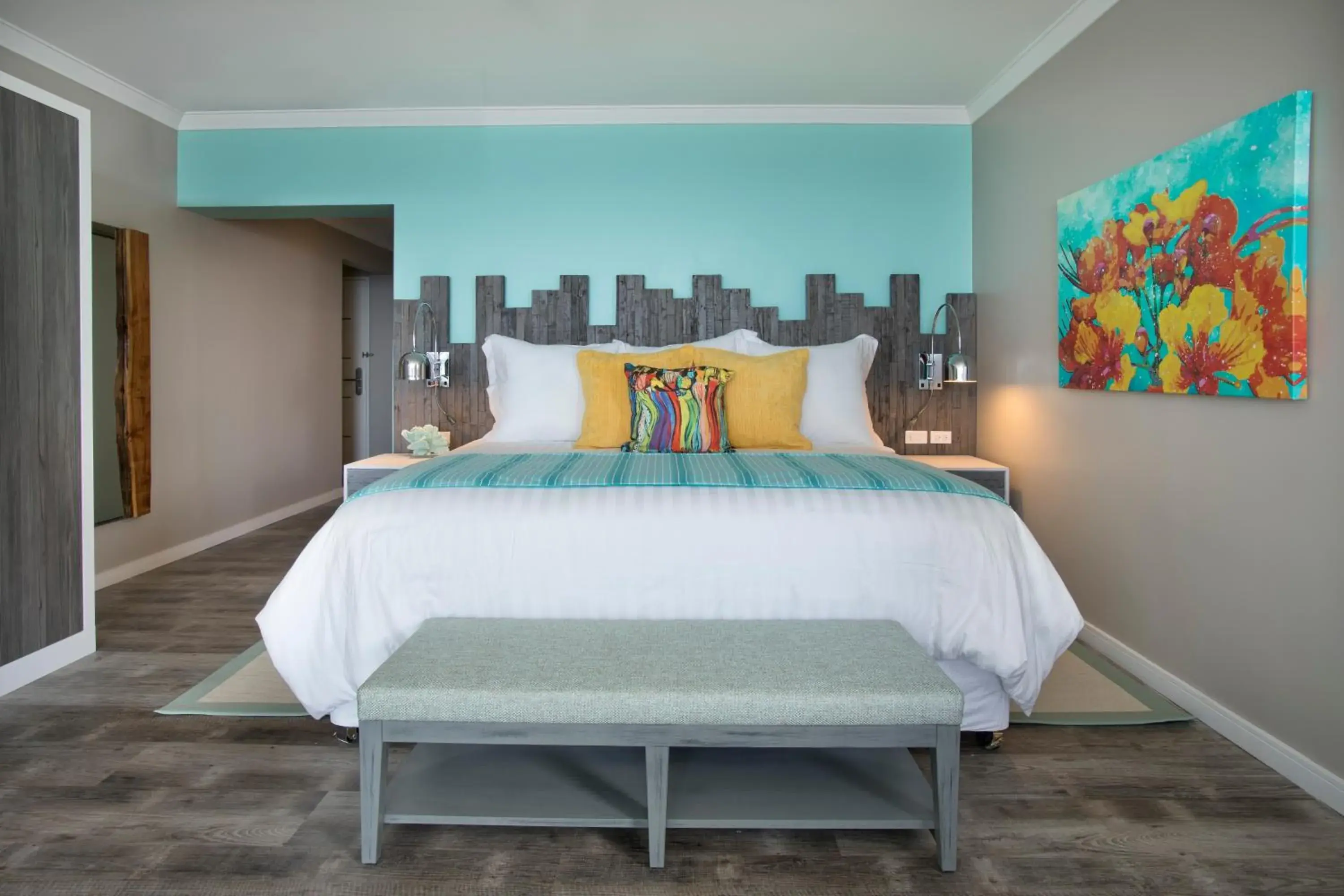 Bed in Sea Breeze Beach House All Inclusive by Ocean Hotels Bed in Sea Breeze Beach House All Inclusive by Ocean Hotels