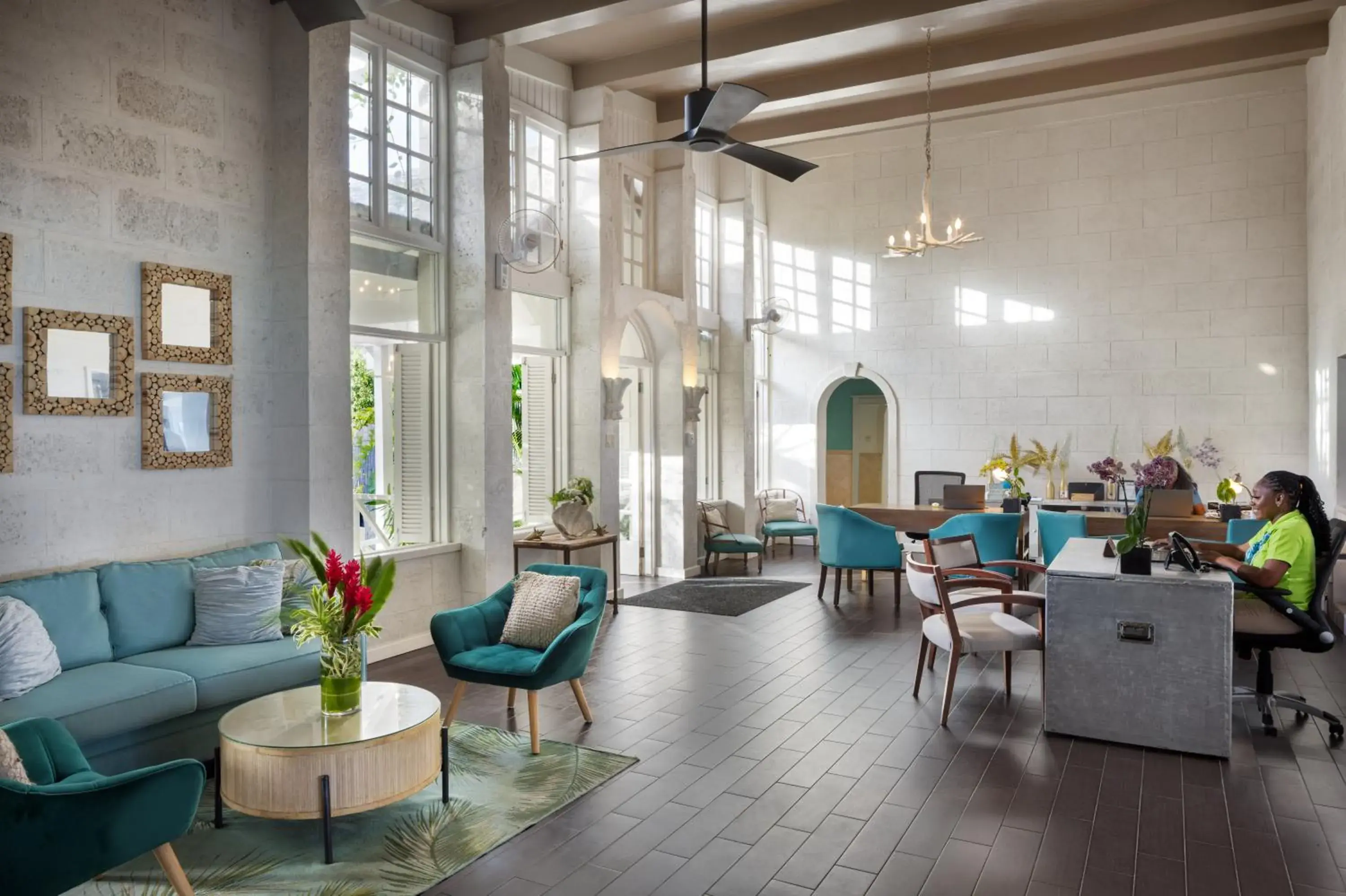 Lobby or reception in Sea Breeze Beach House All Inclusive by Ocean Hotels Lobby or reception in Sea Breeze Beach House All Inclusive by Ocean Hotels