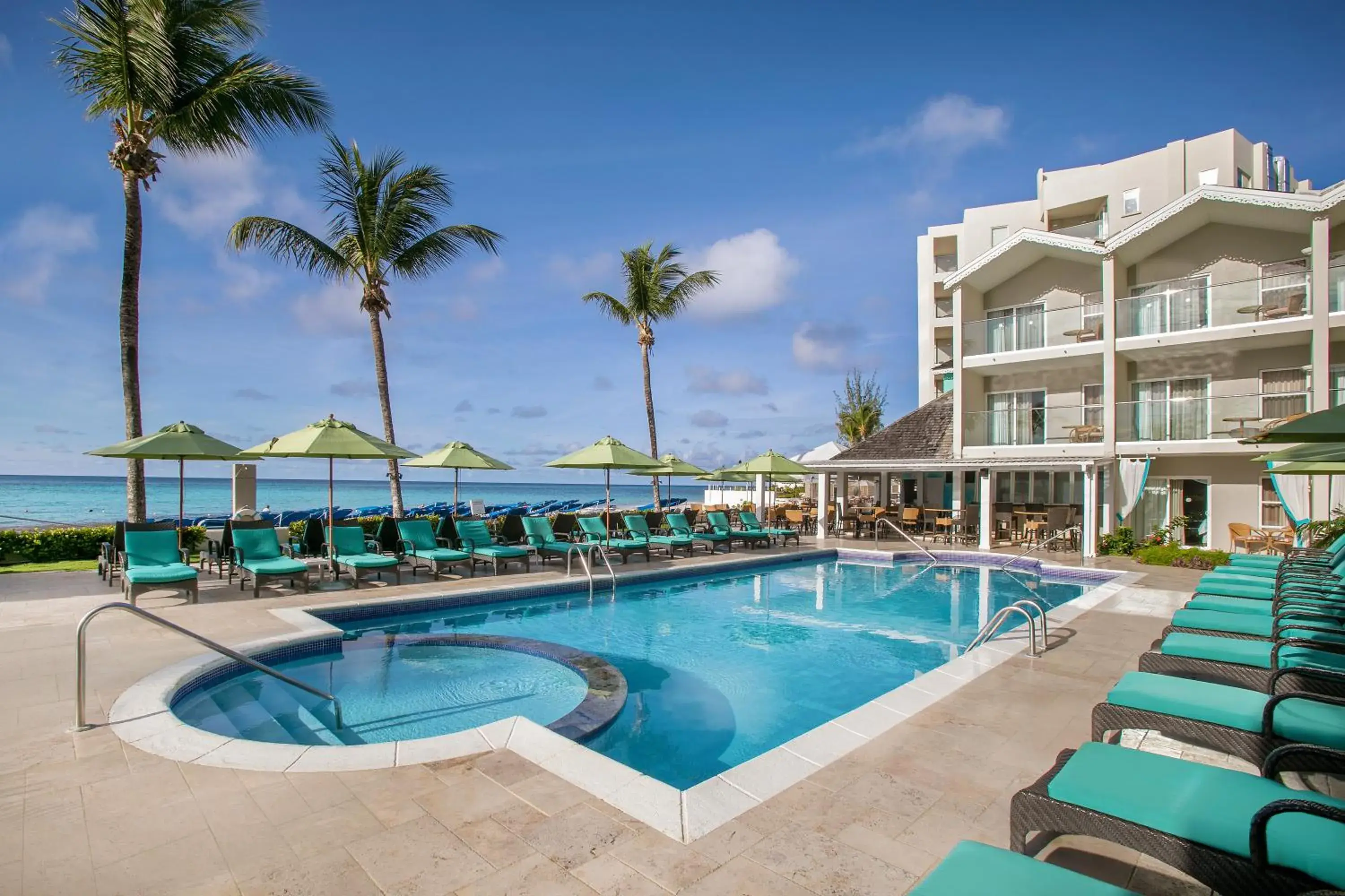 Swimming pool in Sea Breeze Beach House All Inclusive by Ocean Hotels Swimming pool in Sea Breeze Beach House All Inclusive by Ocean Hotels