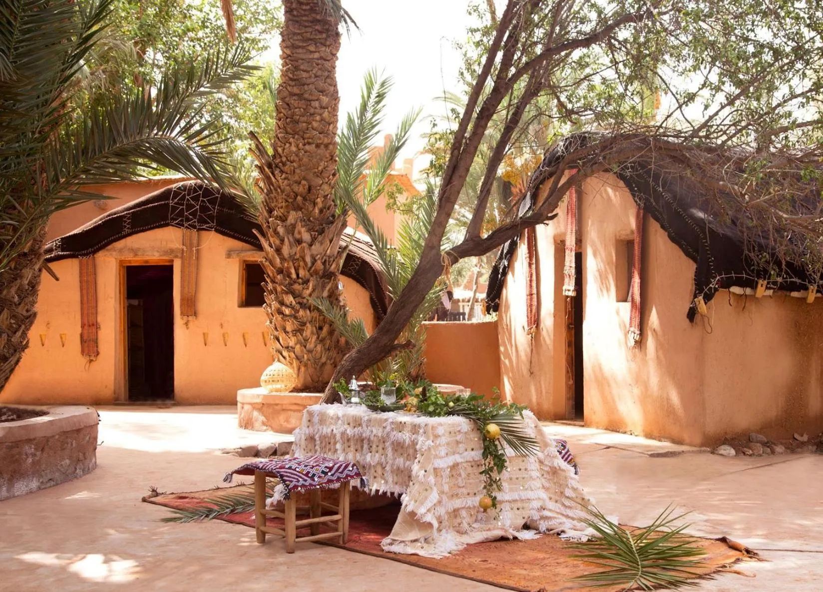 Staff in Ecolodge La Palmeraie