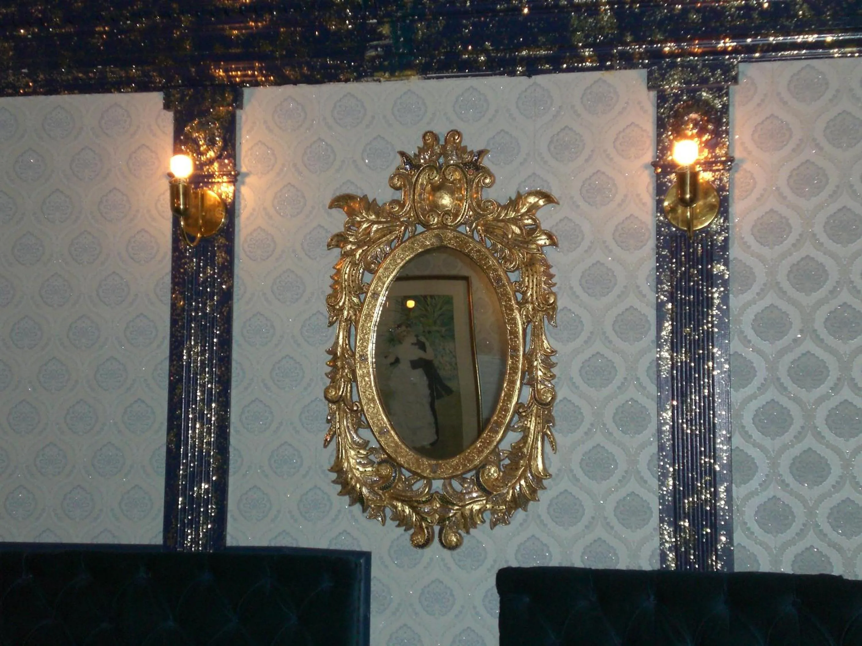 Decorative detail in Hotel Monte Christo