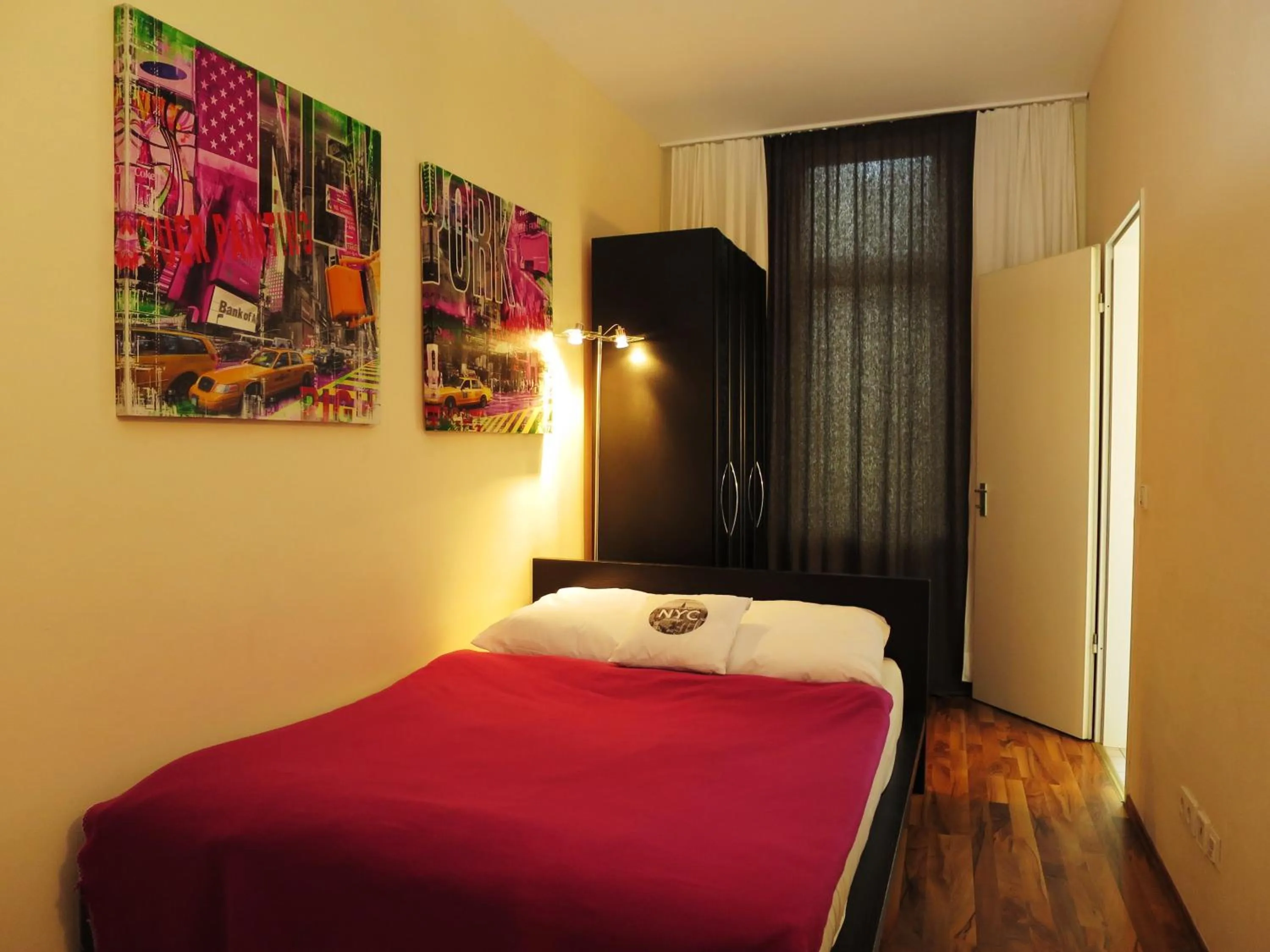 Bed in Hotel Monte Christo