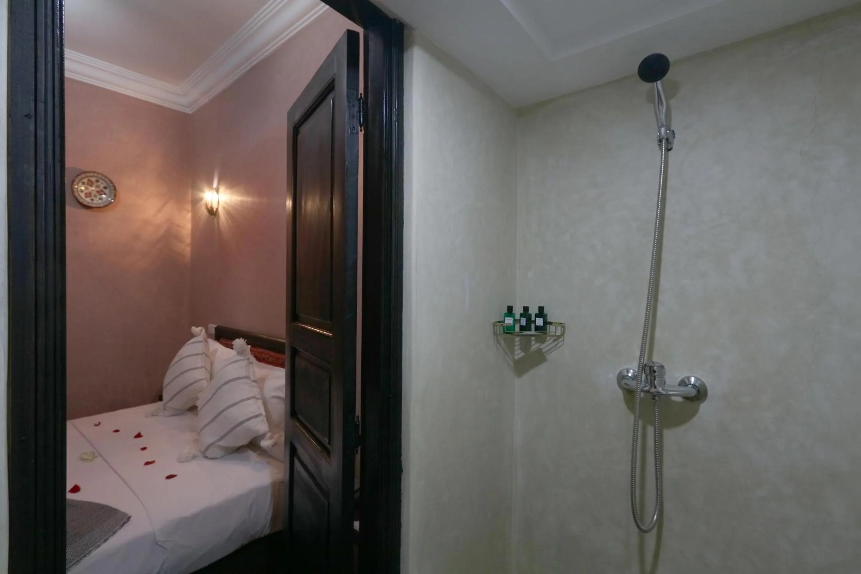 Bed in Riad Elite