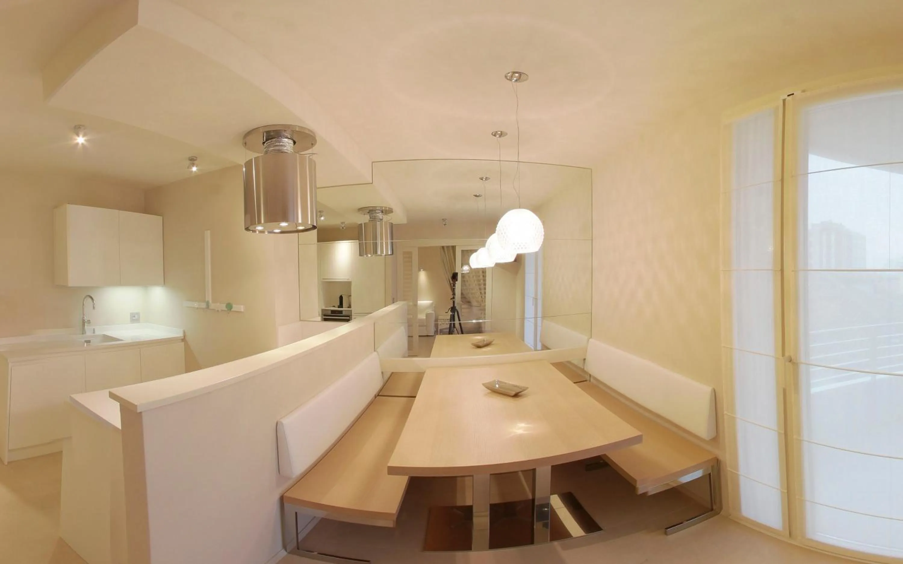 Kitchen or kitchenette in Suite & Spa Mirabel