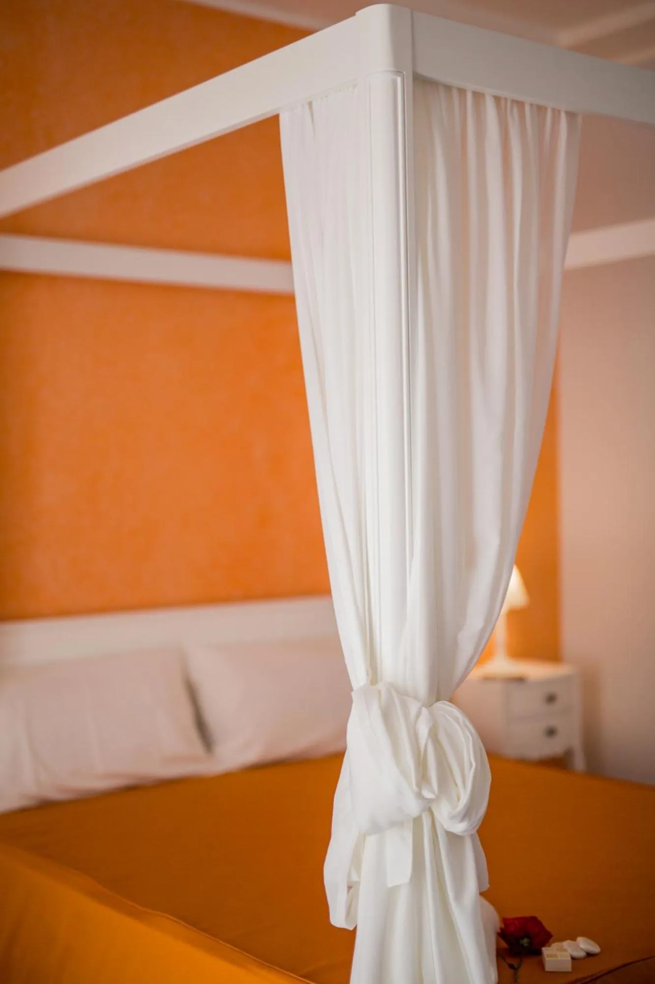 Bed in Odysseus Hotel