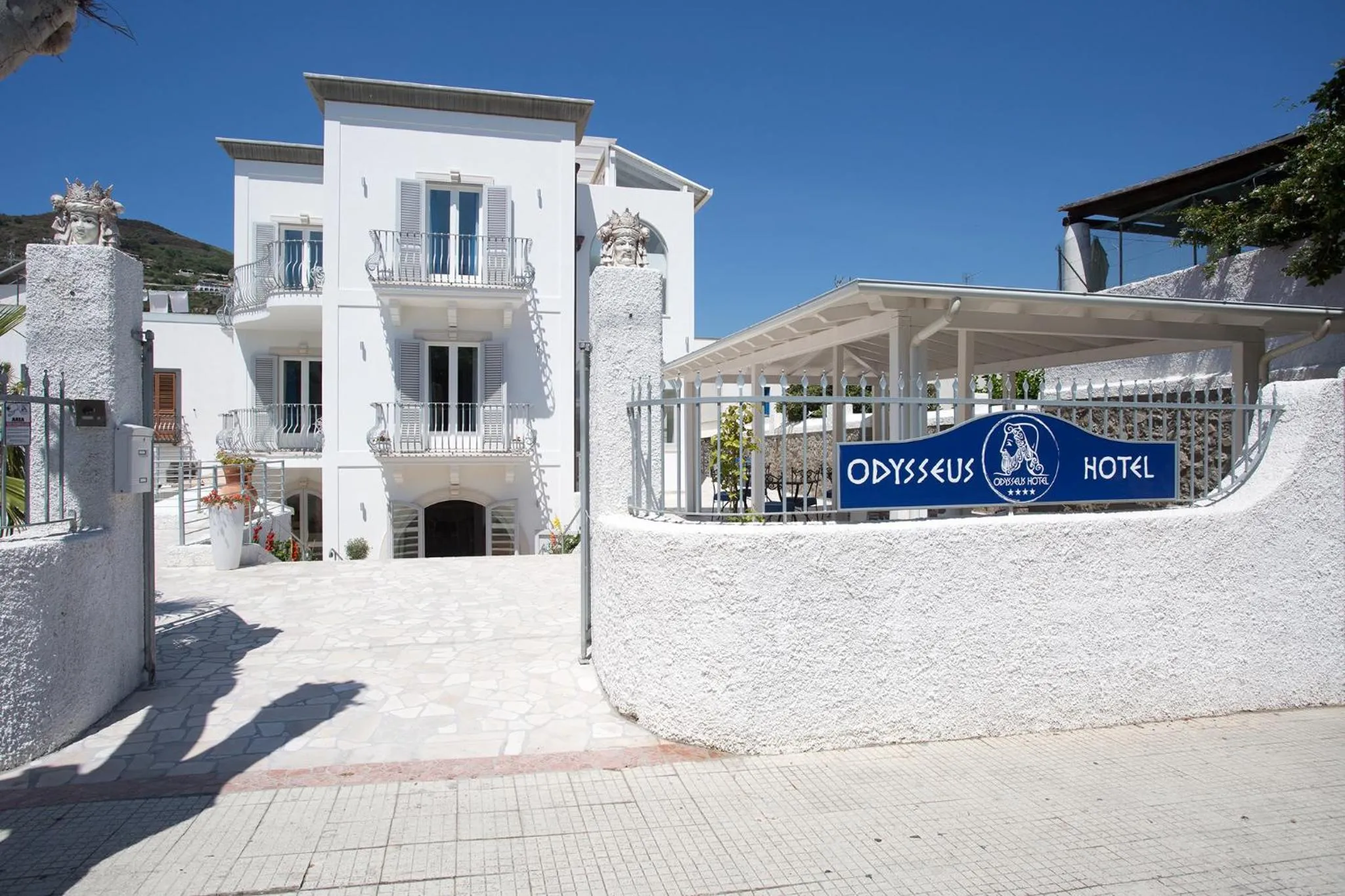 Property building in Odysseus Hotel