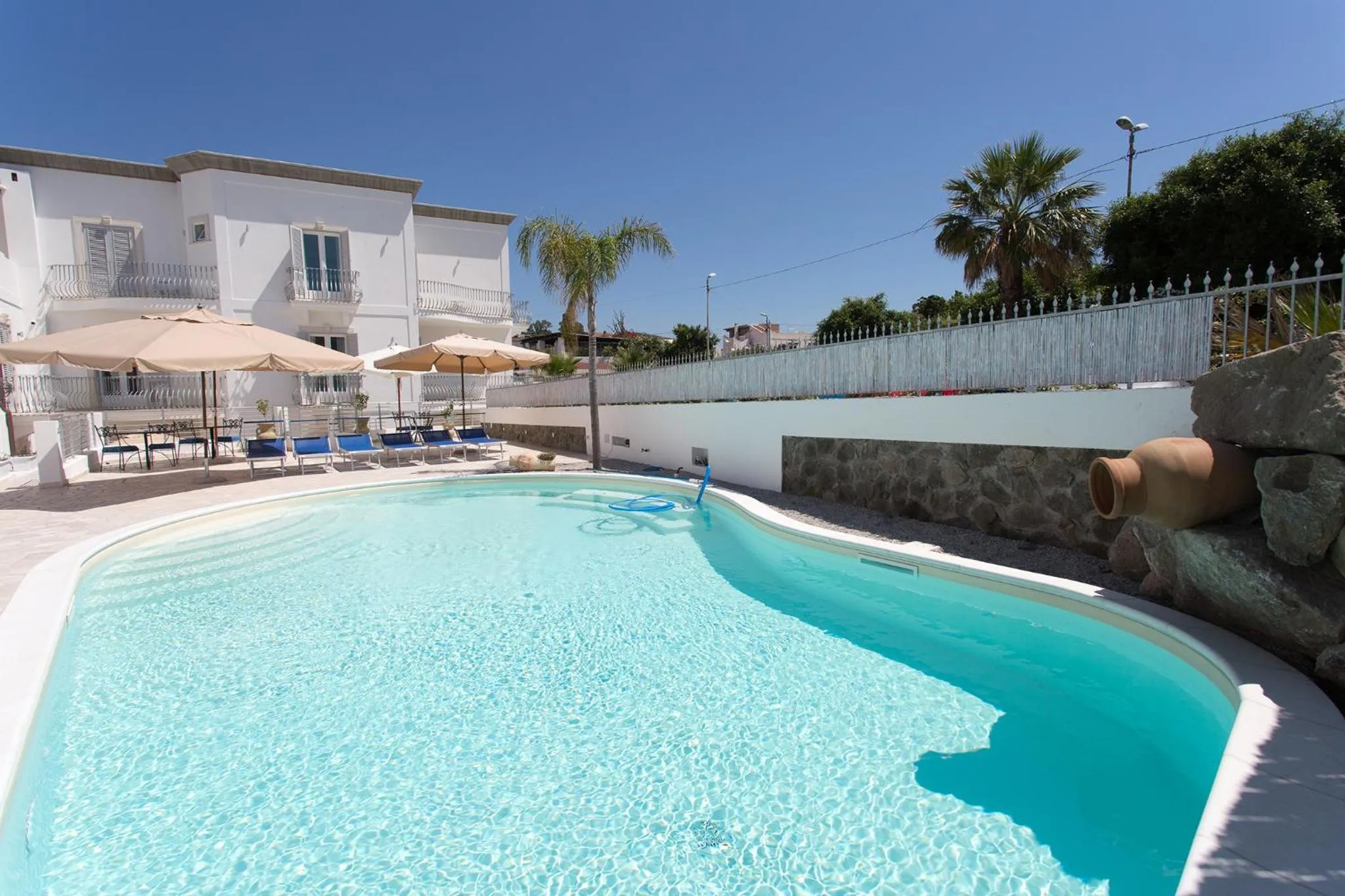 Swimming pool in Odysseus Hotel