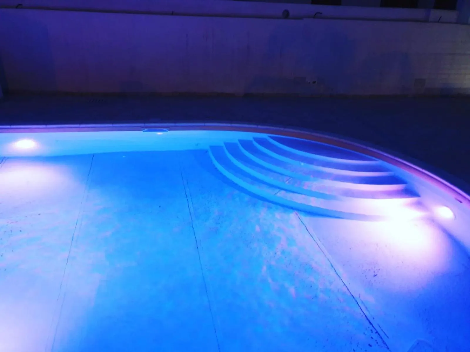 Pool view in Odysseus Hotel