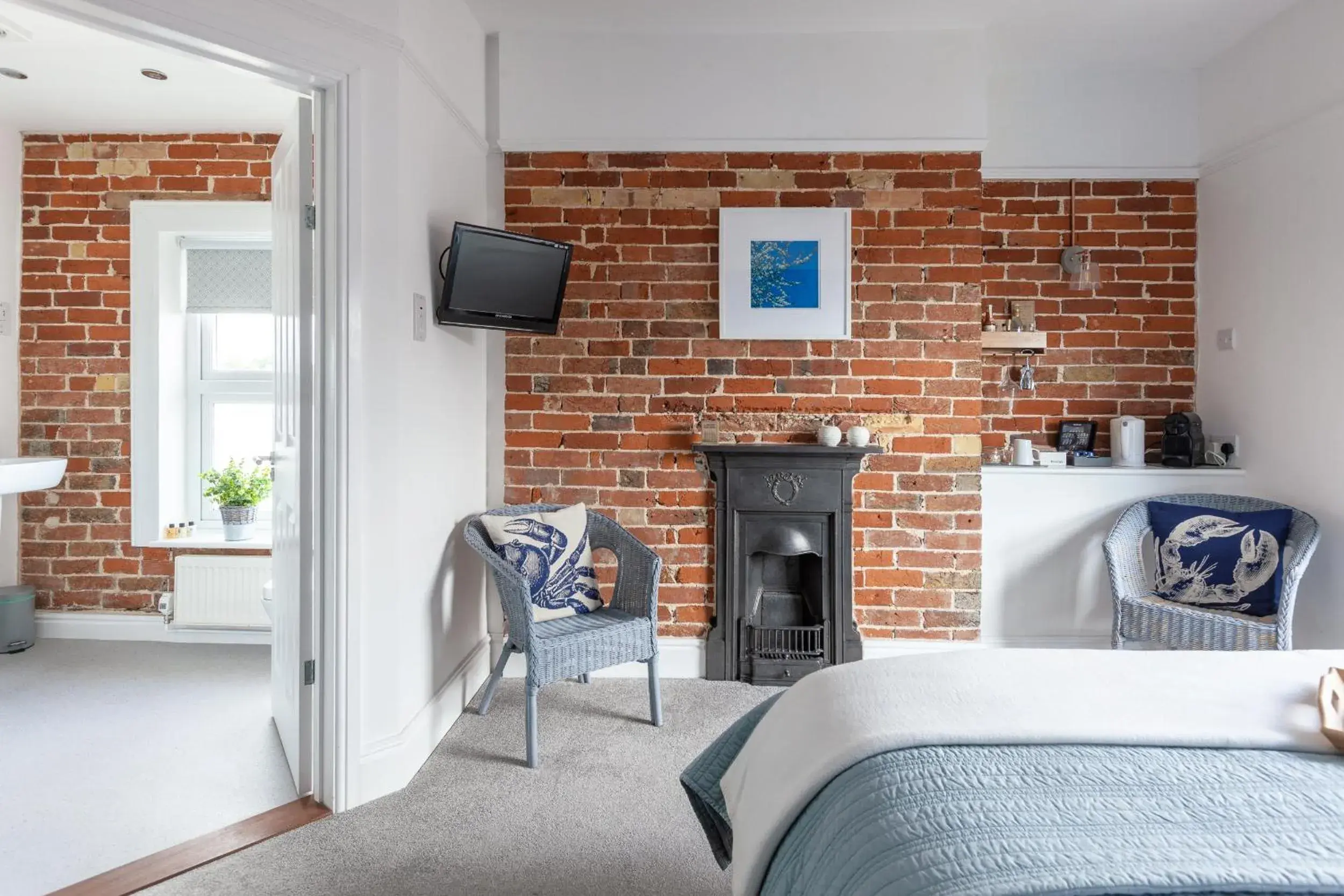 King Room with Sea View in The Caledon Guest House King Room with Sea View in The Caledon Guest House