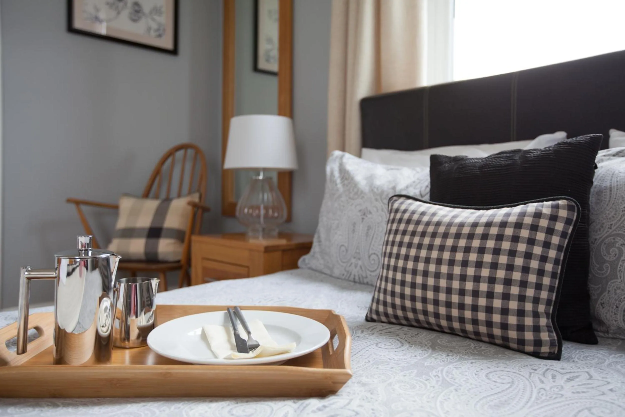 Bed in The Caledon Guest House